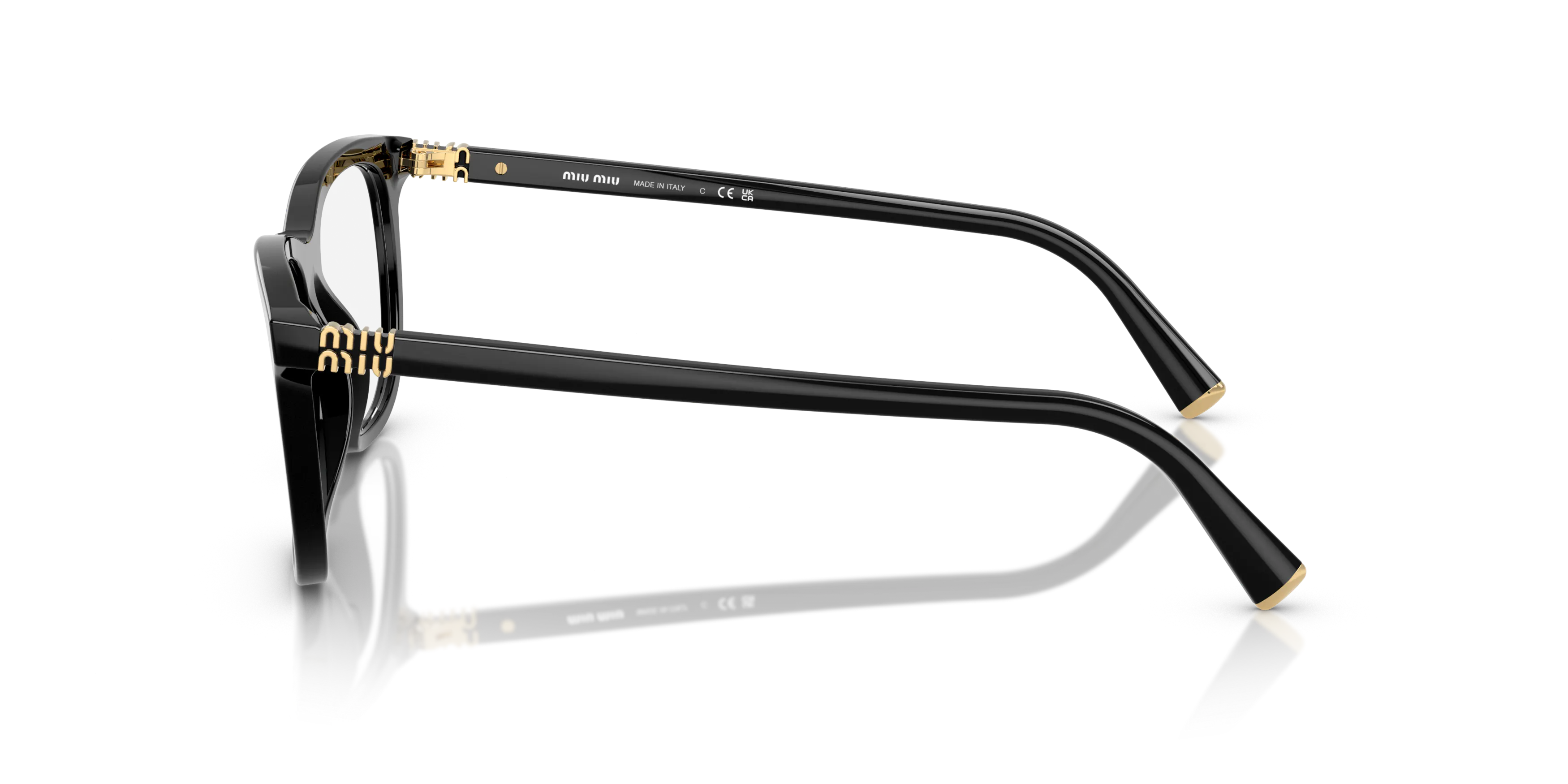 Angle_Left02, Miu Miu MU 01WV 0MU 01WV 16K1O1 Brille