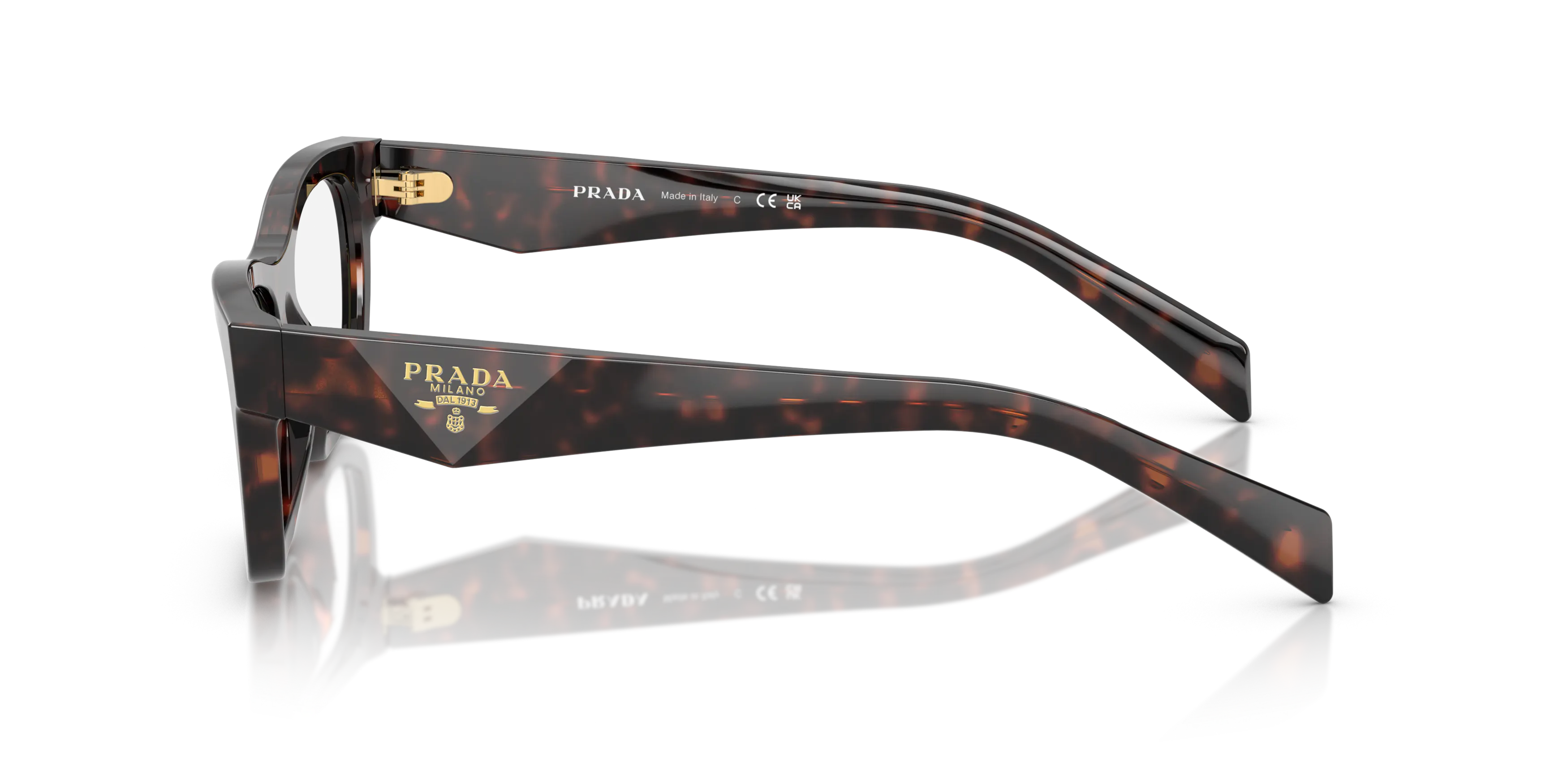 Angle_Left02, Prada 0PR B01V 17N1O1 Brille