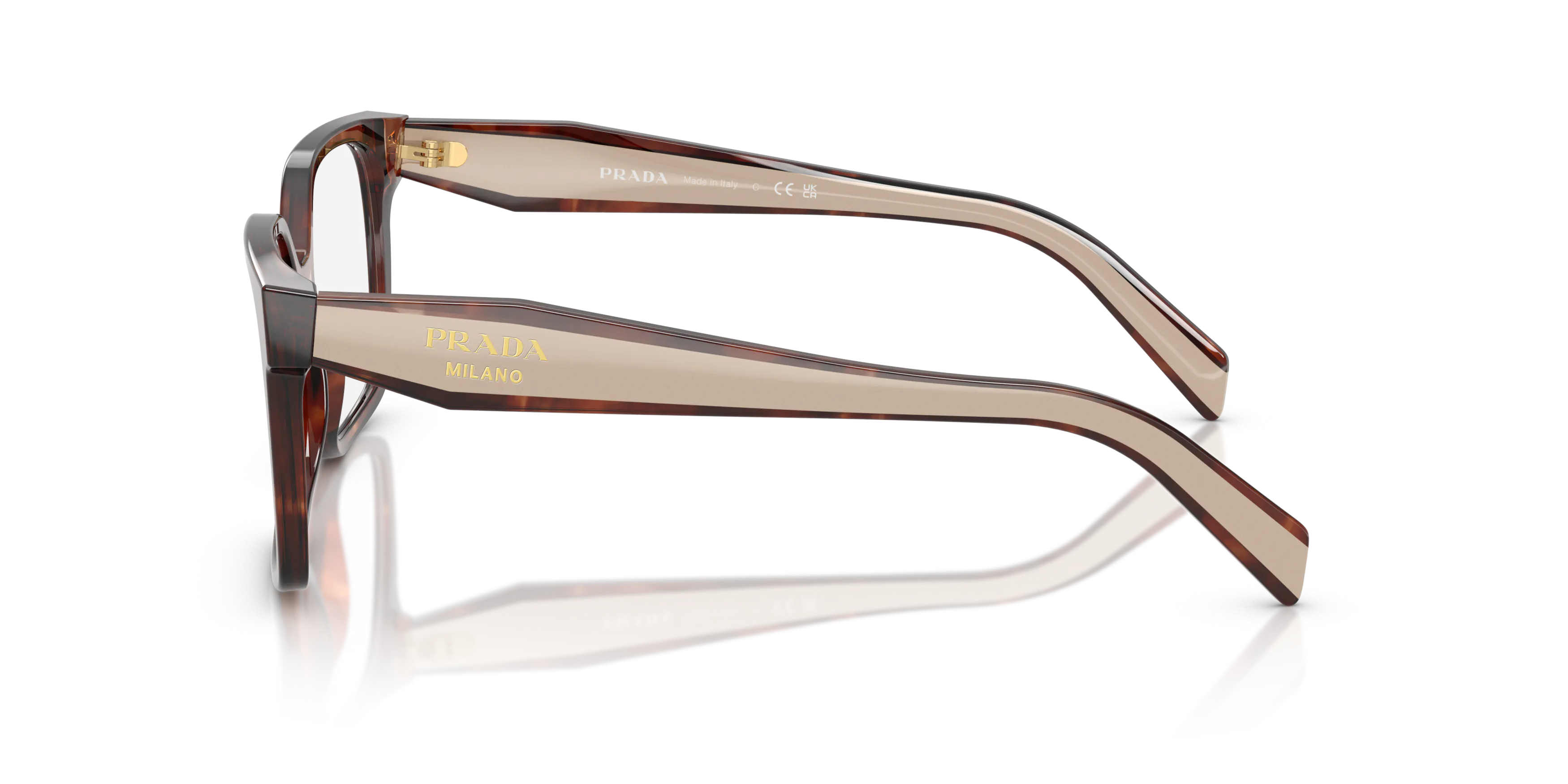 Angle_Left02, Prada PR B03V 0PR B03V 07R1O1 Brille