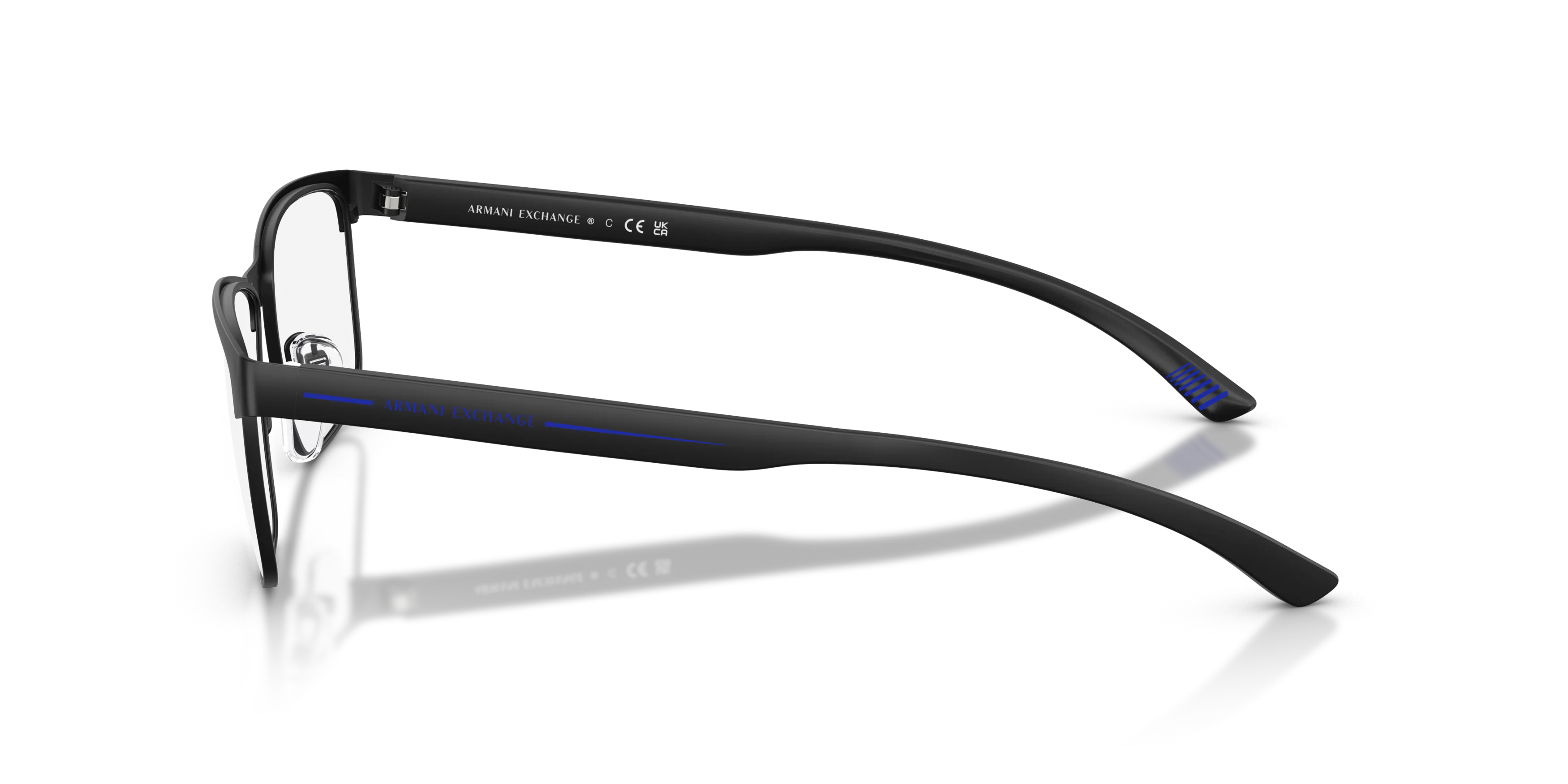 Angle_Left02, Armani Exchange AX1070 0AX1070 6000 Brille