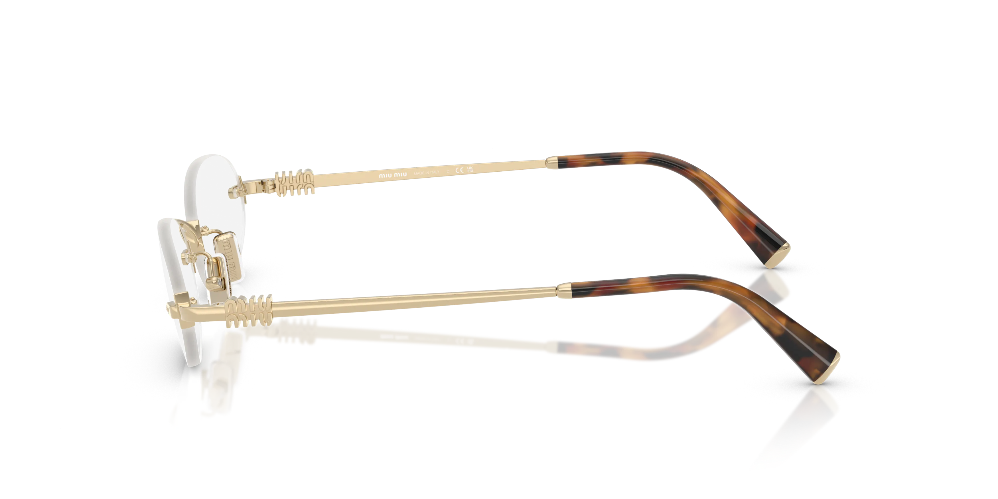 Angle_Left02, Miu Miu MU 53WV 0MU 53WV ZVN1O1 Brille