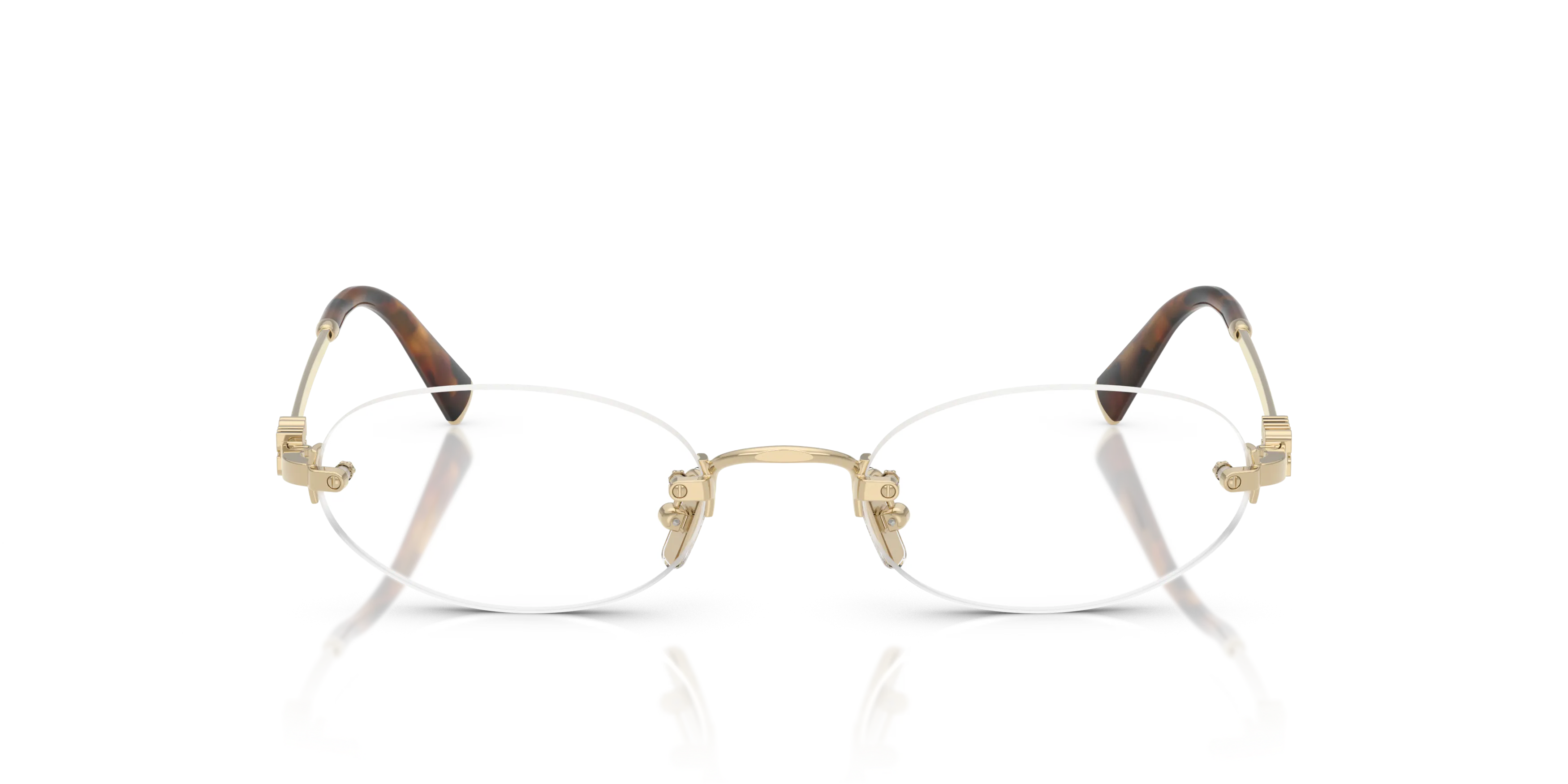 Front, Miu Miu MU 53WV 0MU 53WV ZVN1O1 Brille