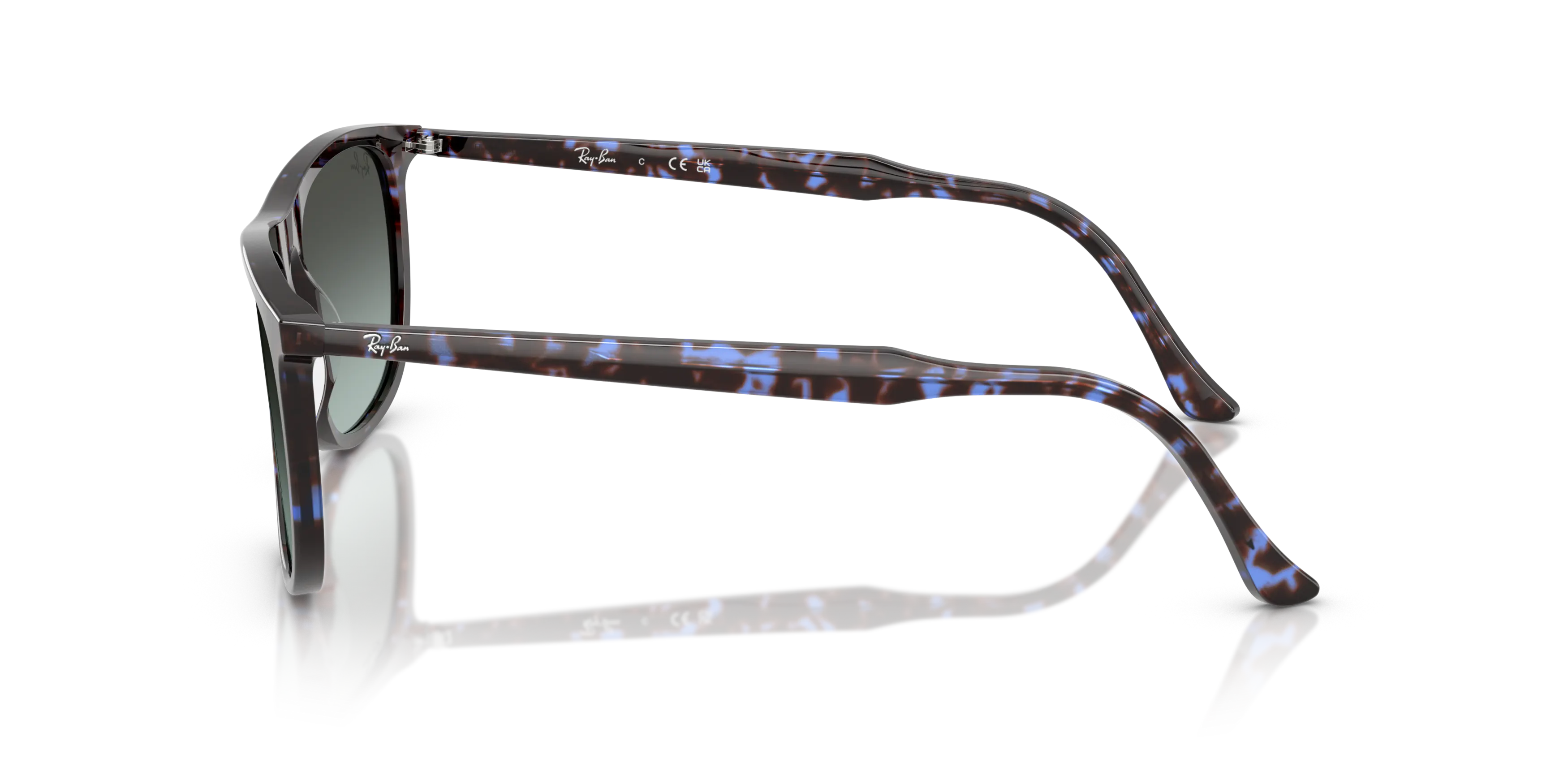 Angle_Left02, Ray-Ban 0RB2216 1430GK Sonnenbrille