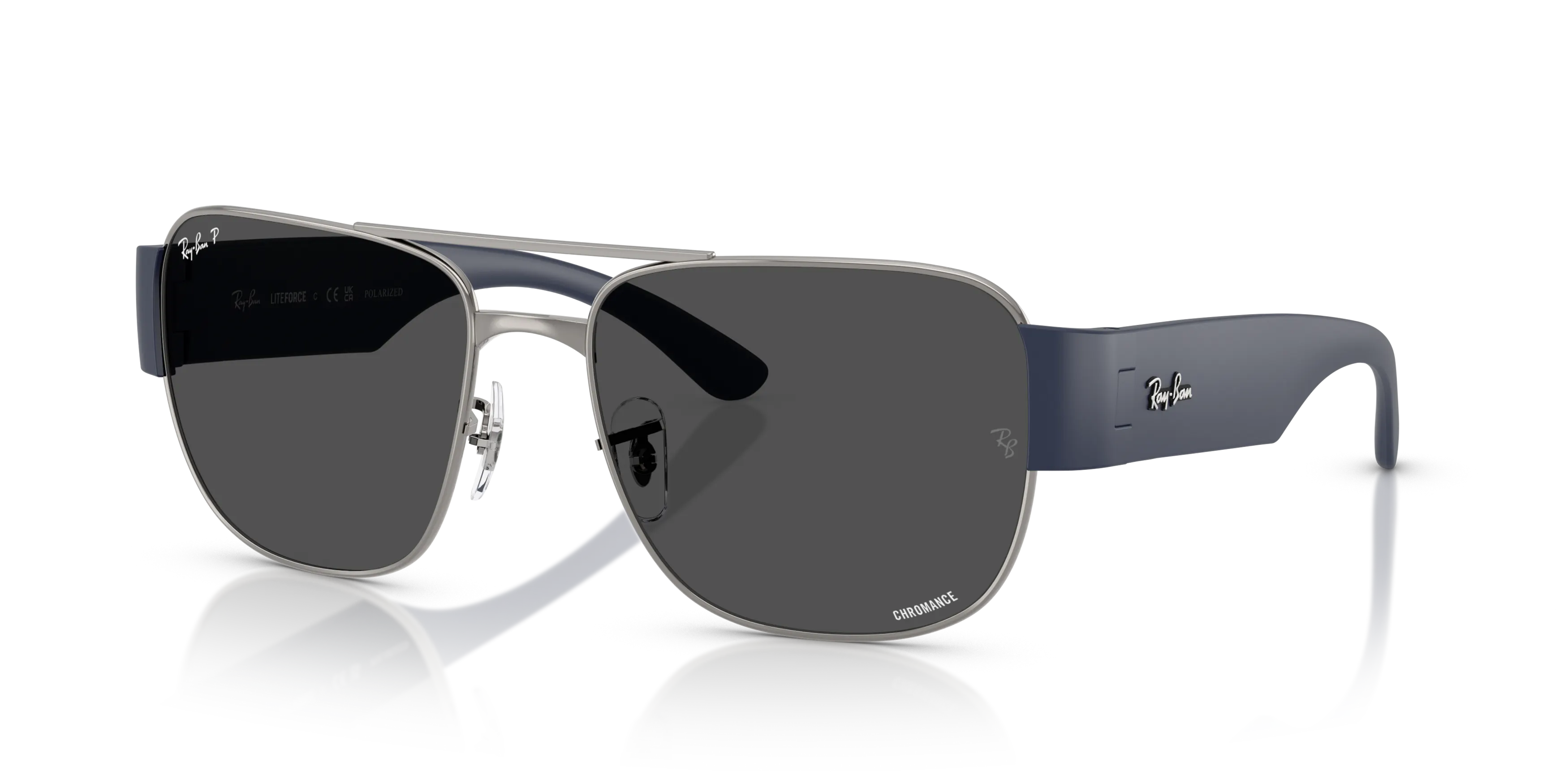 Angle_Left01, Ray-Ban Polarized+ Lenses 0RB3756CH 004/K8 Sonnenbrille