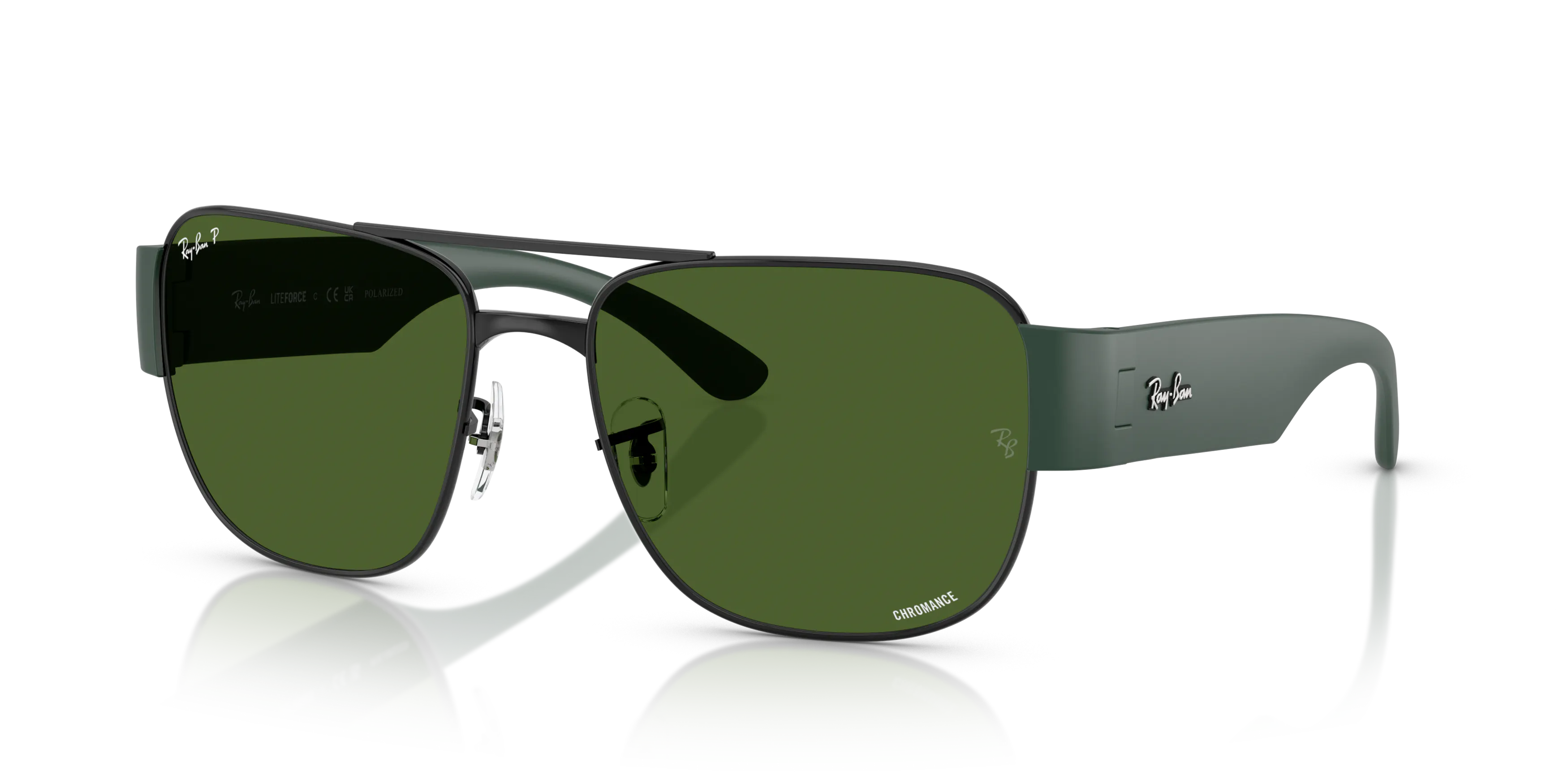 Angle_Left01, Ray-Ban Polarized+ Lenses 0RB3756CH 9269P1 Sonnenbrille