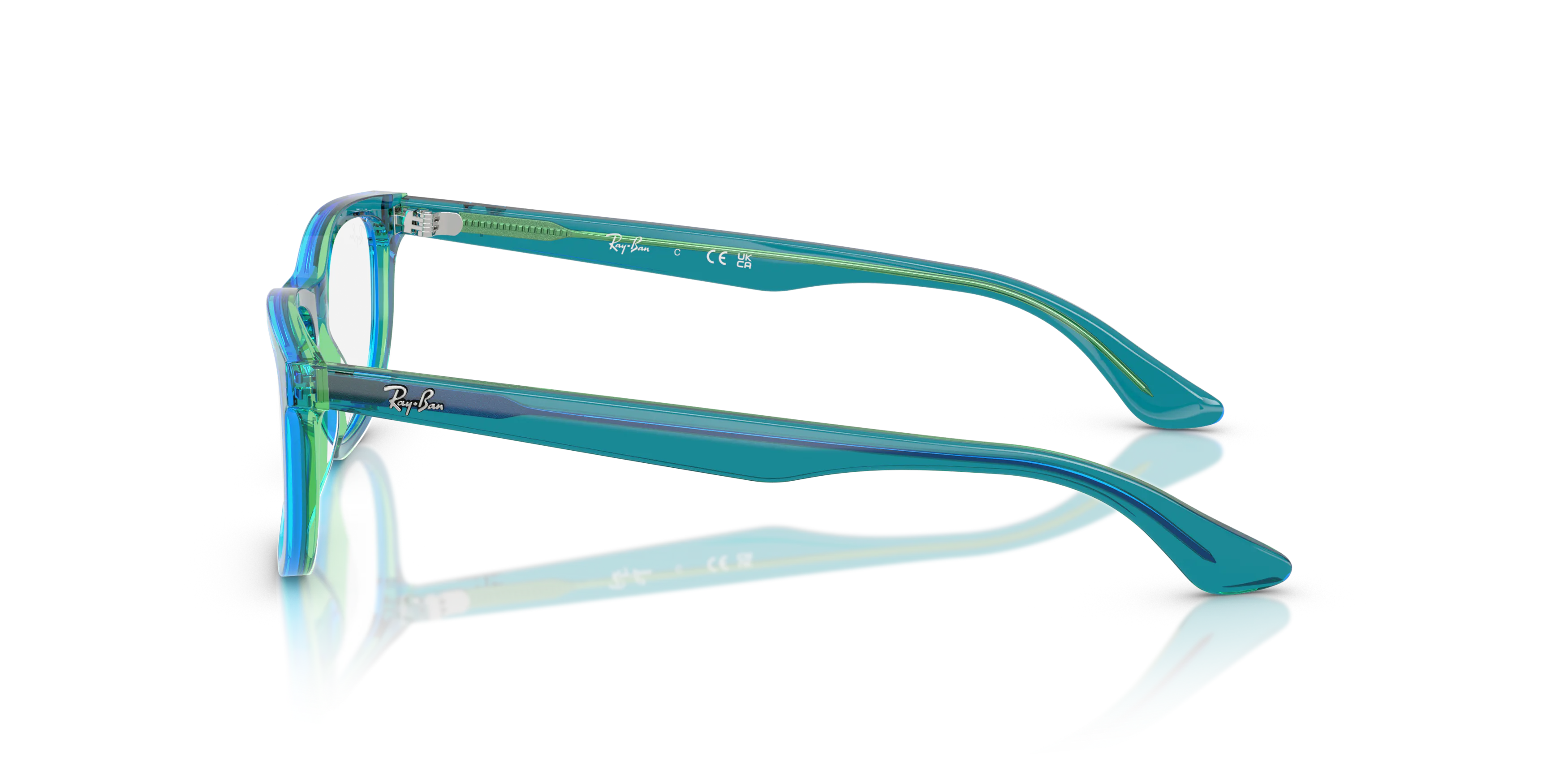 Angle_Left02, Ray-Ban RB1642 Optics Kids 0RY1642 3996 Brille