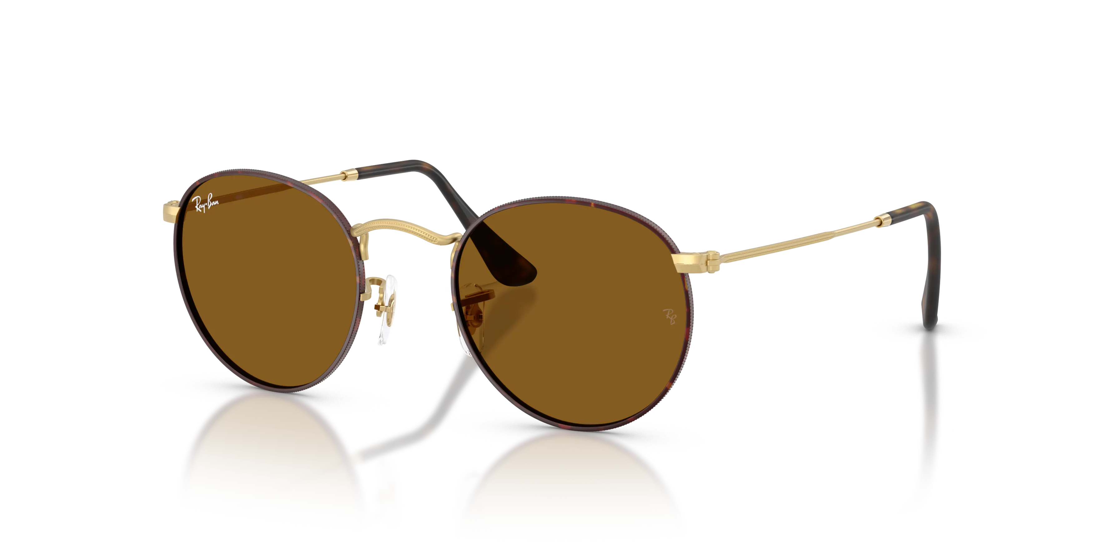 Angle_Left01, Ray-Ban Round Metal 0RB3447 927533 Sonnenbrille