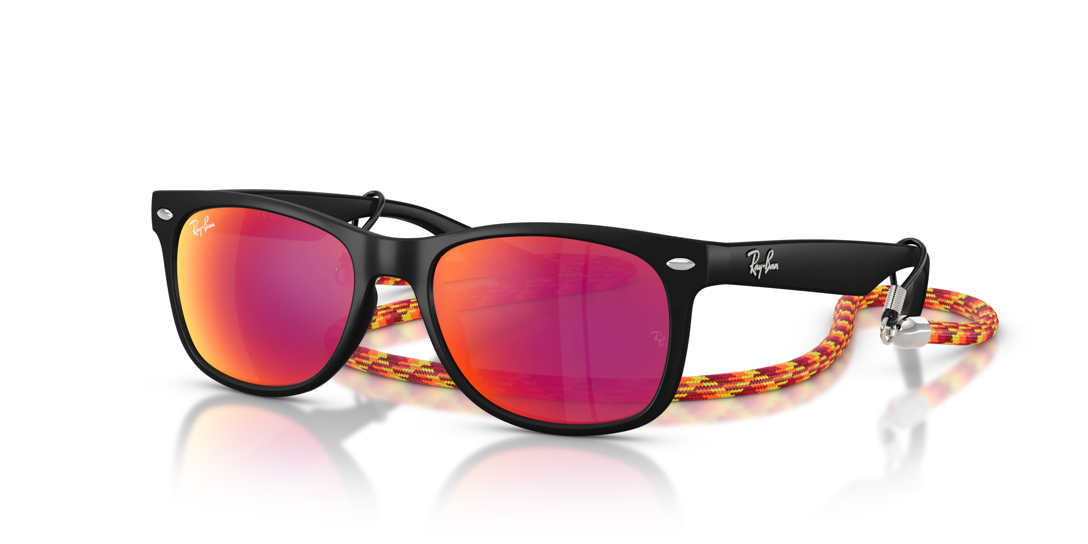 Angle_Left01, Ray-Ban JUNIOR NEW WAYFARER 0RJ9052S 70286Q Sonnenbrille