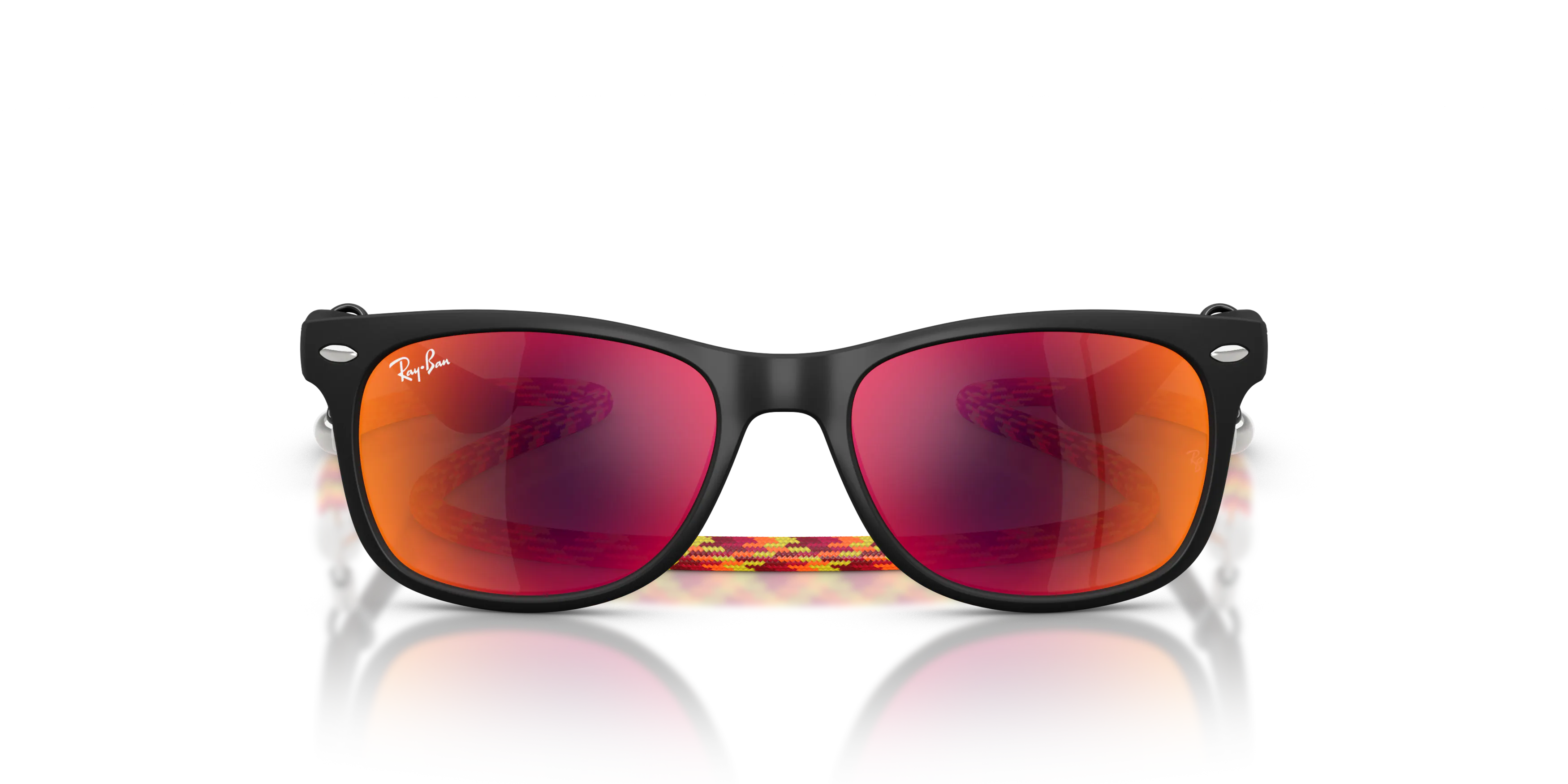 Front, Ray-Ban JUNIOR NEW WAYFARER 0RJ9052S 70286Q Sonnenbrille