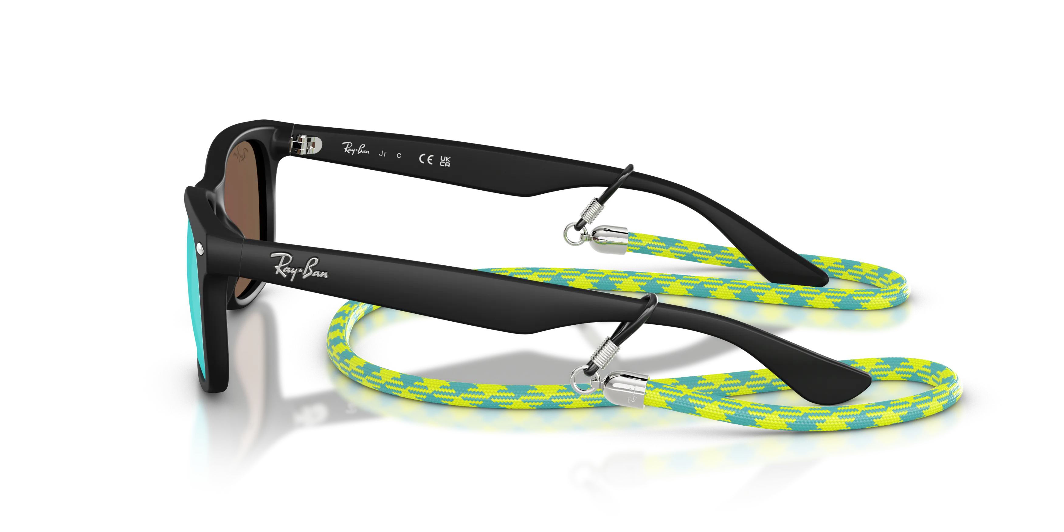 Angle_Left02, Ray-Ban JUNIOR NEW WAYFARER 0RJ9052S 702855 Sonnenbrille