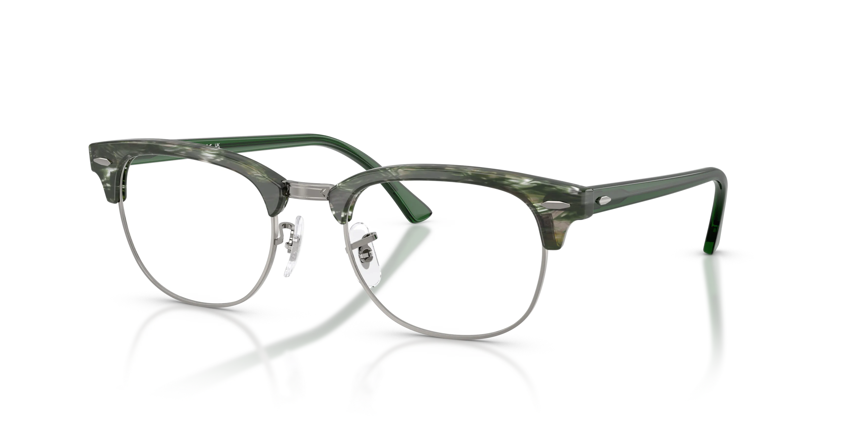 Angle_Left01, Ray-Ban CLUBMASTER 0RX5154 8451 Brille