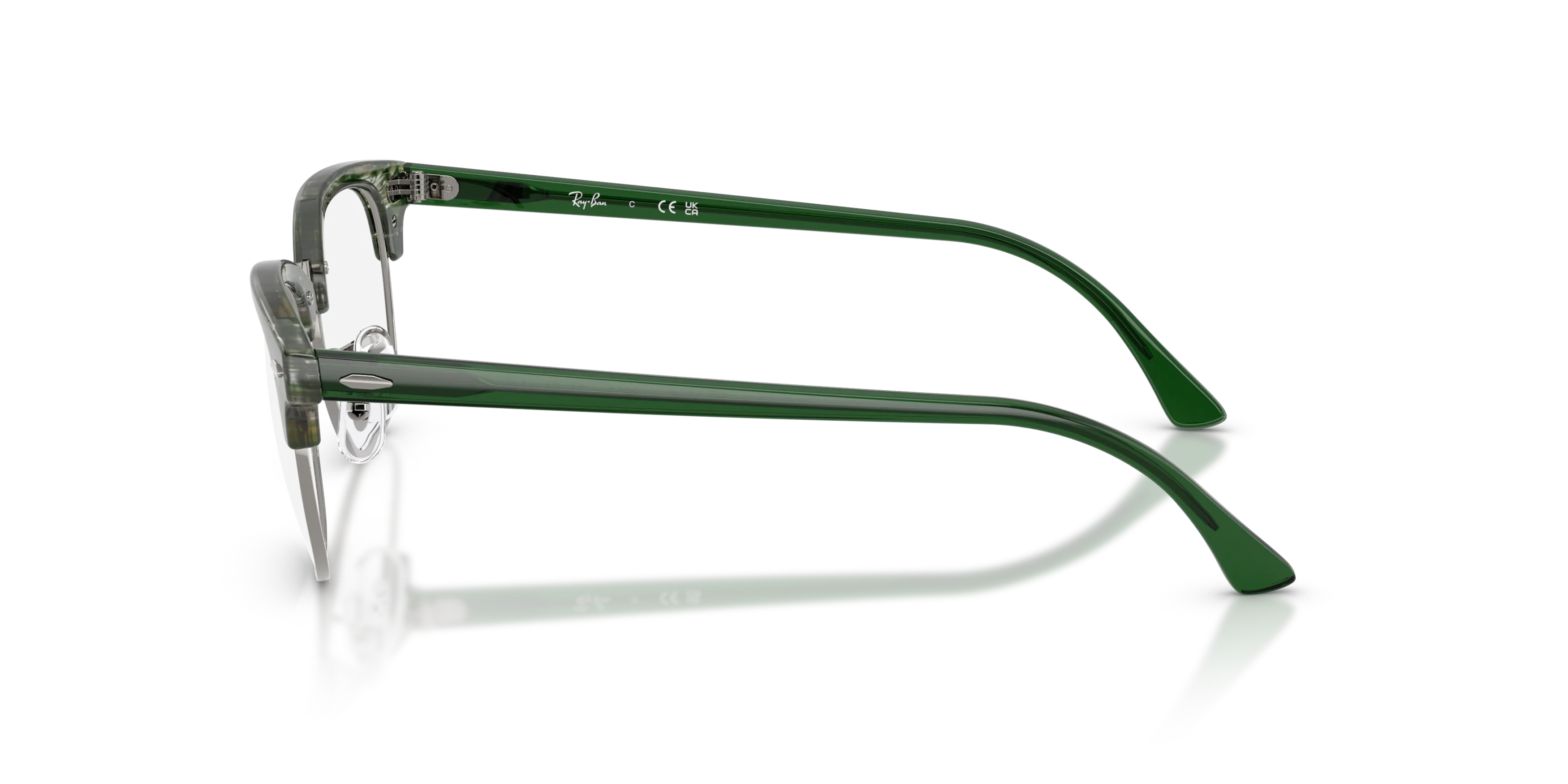 Angle_Left02, Ray-Ban CLUBMASTER 0RX5154 8451 Brille