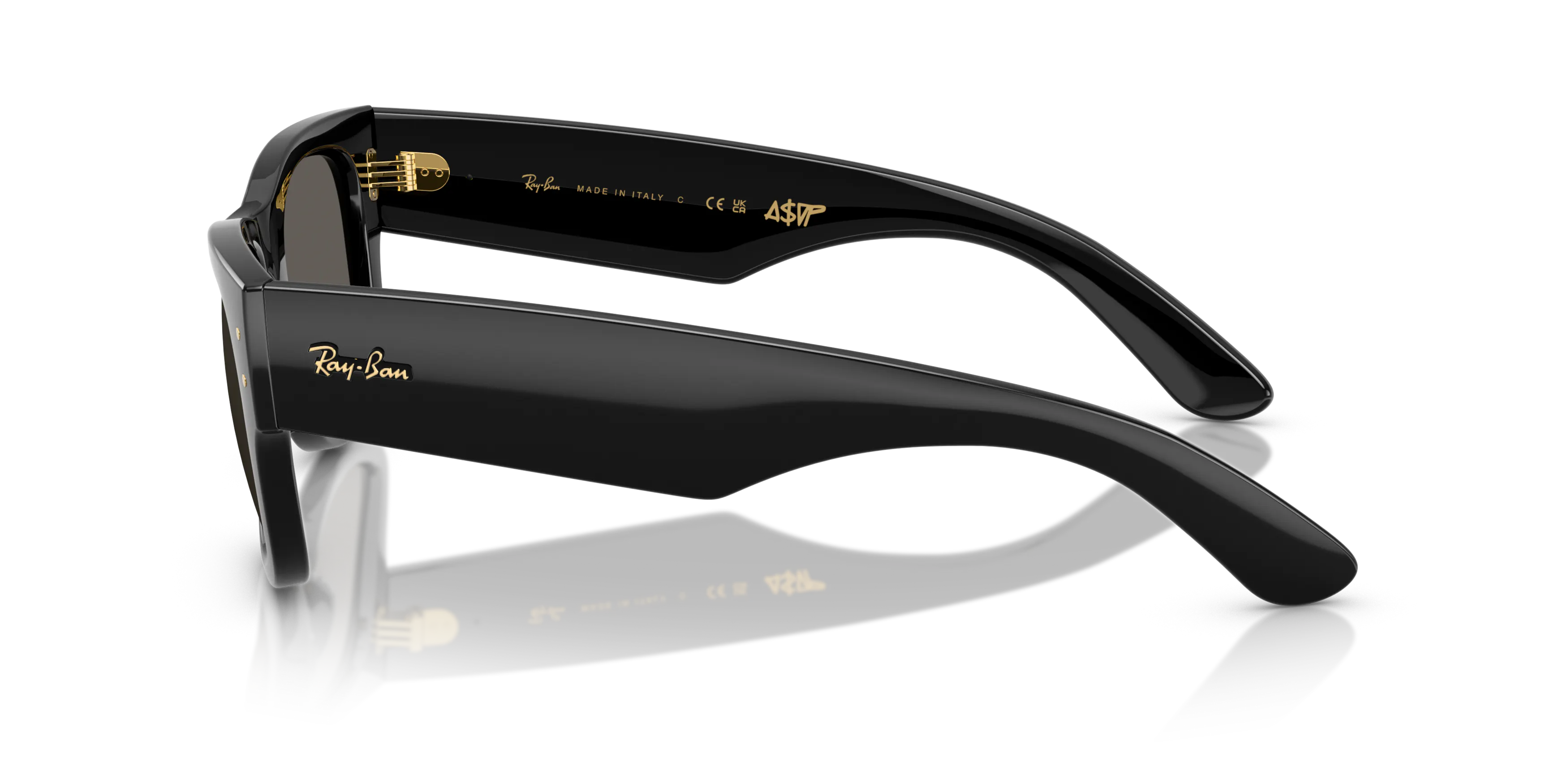 Angle_Left02, Ray-Ban ASAP ROCKY Mega Wayfarer 0RB0840S 6826J5 Sonnenbrille