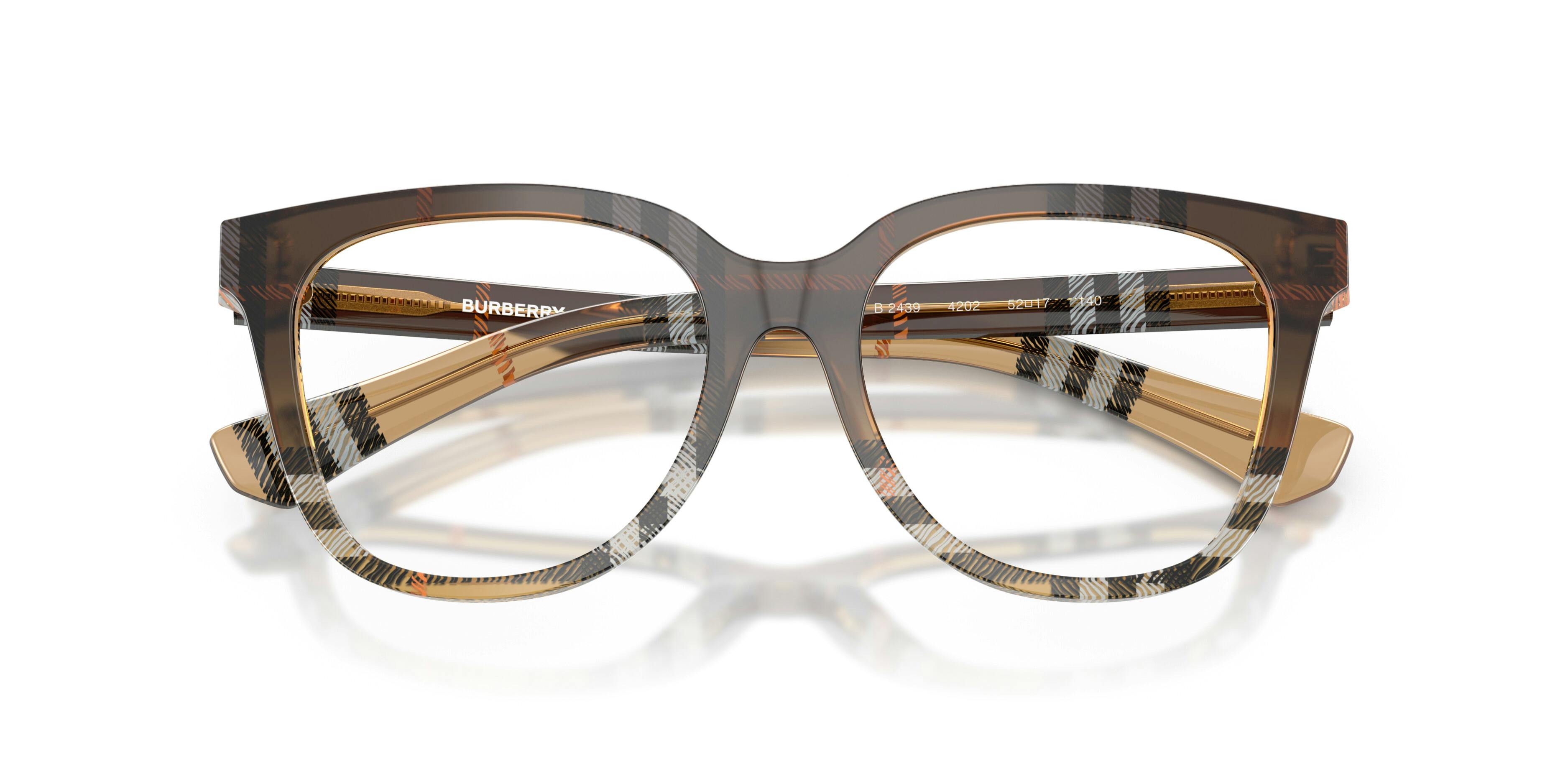 Folded, Burberry 0BE2439 4202 Brille