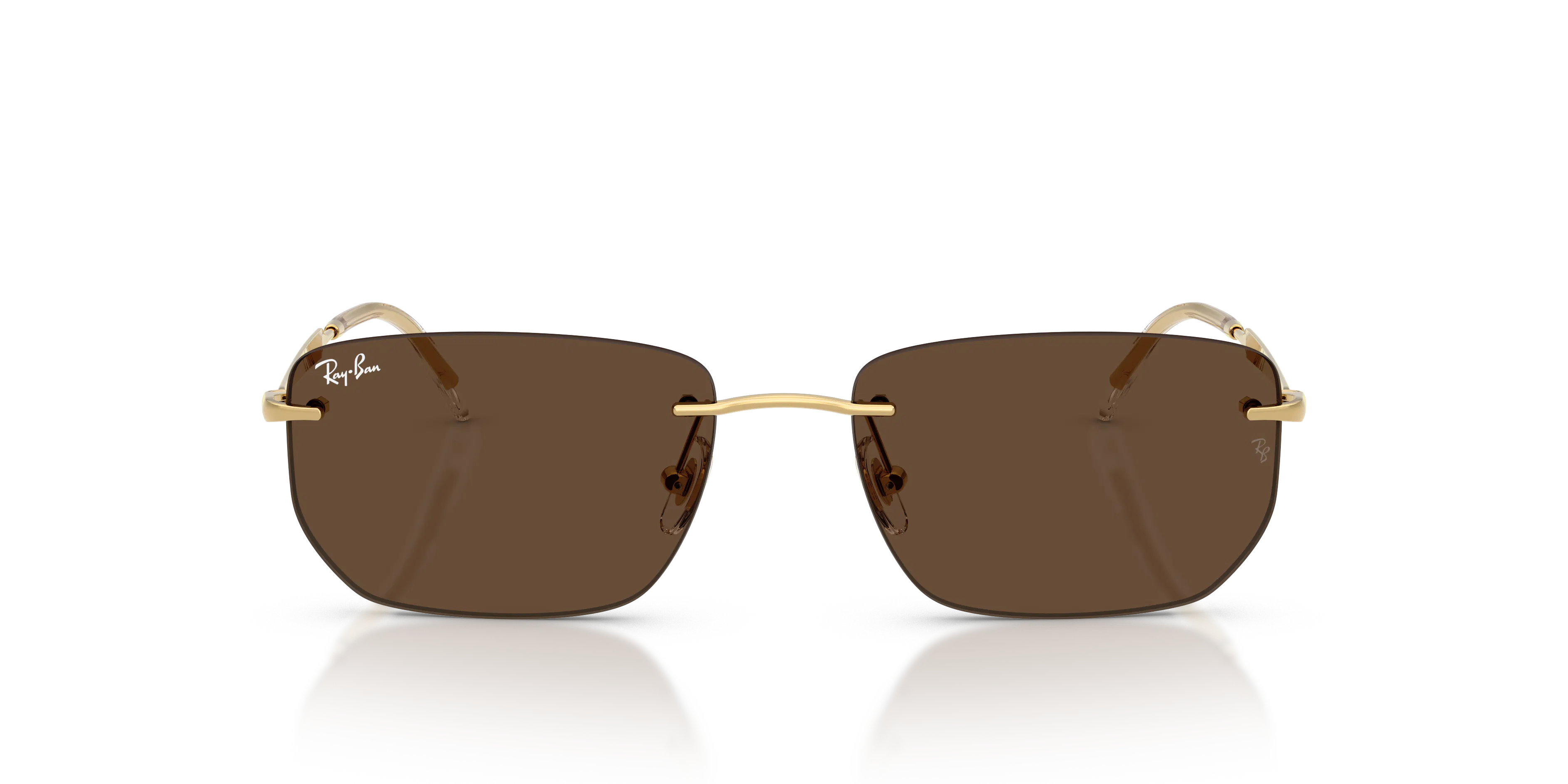 Front, Ray-Ban RB3768 0RB3768 001/73 Sonnenbrille