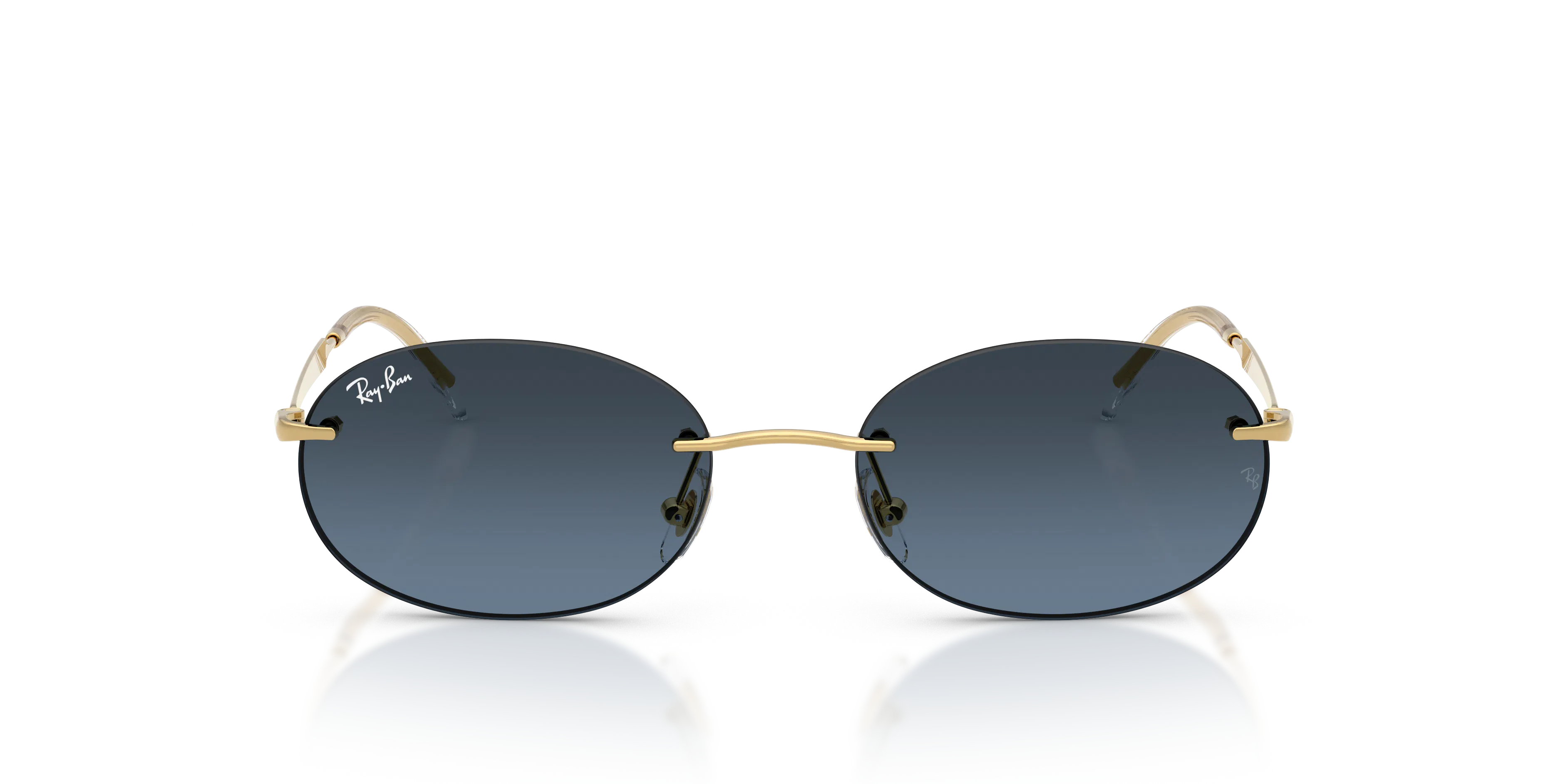 Front, Ray-Ban RB3767 0RB3767 001/4C Sonnenbrille