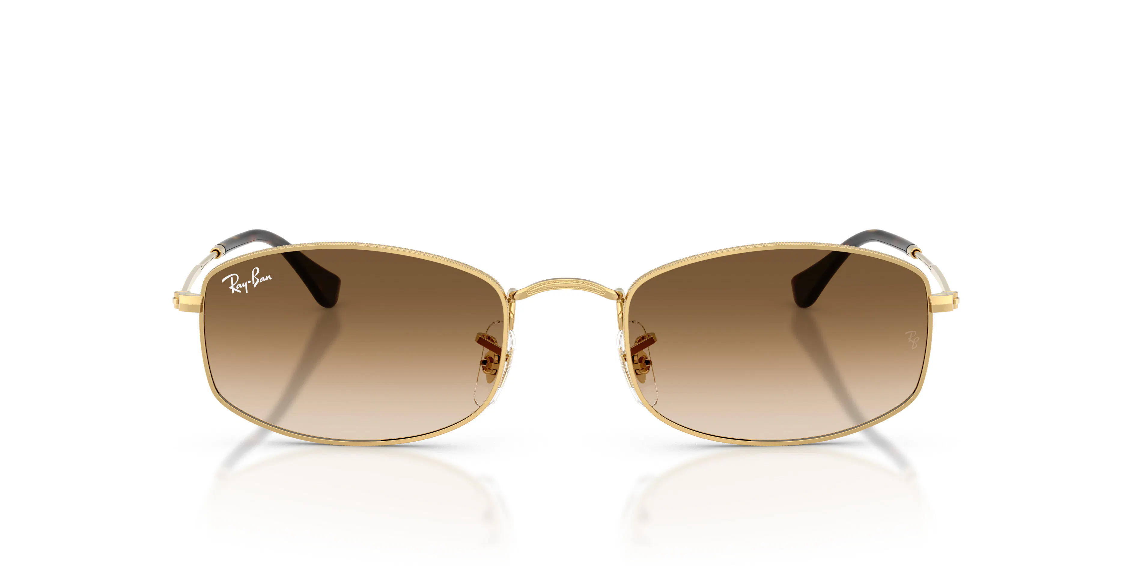 Front, Ray-Ban 0RB3832 001/51 Sonnenbrille