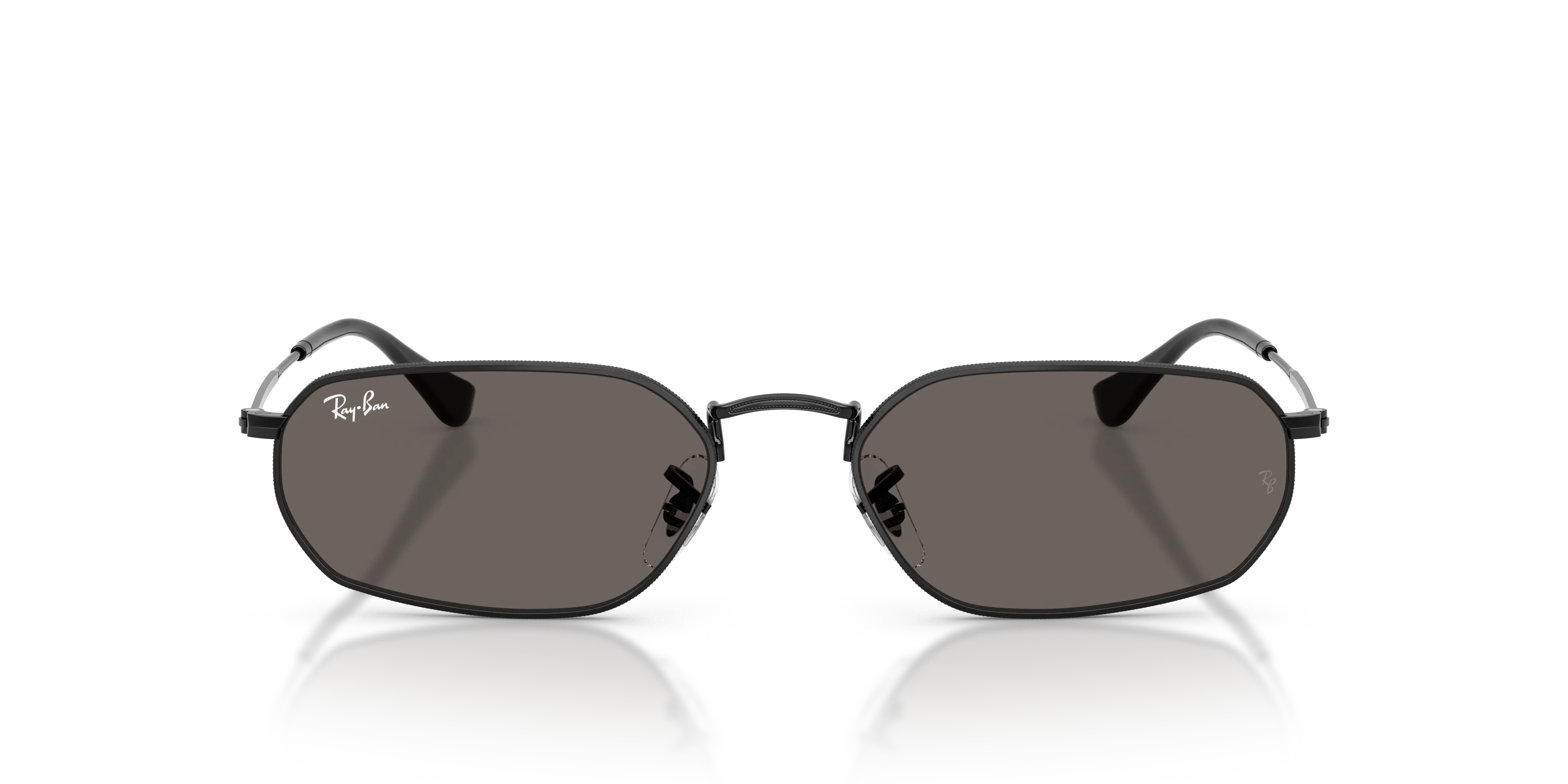 Front, Ray-Ban RB3947 0RB3947 002/B1 Sonnenbrille
