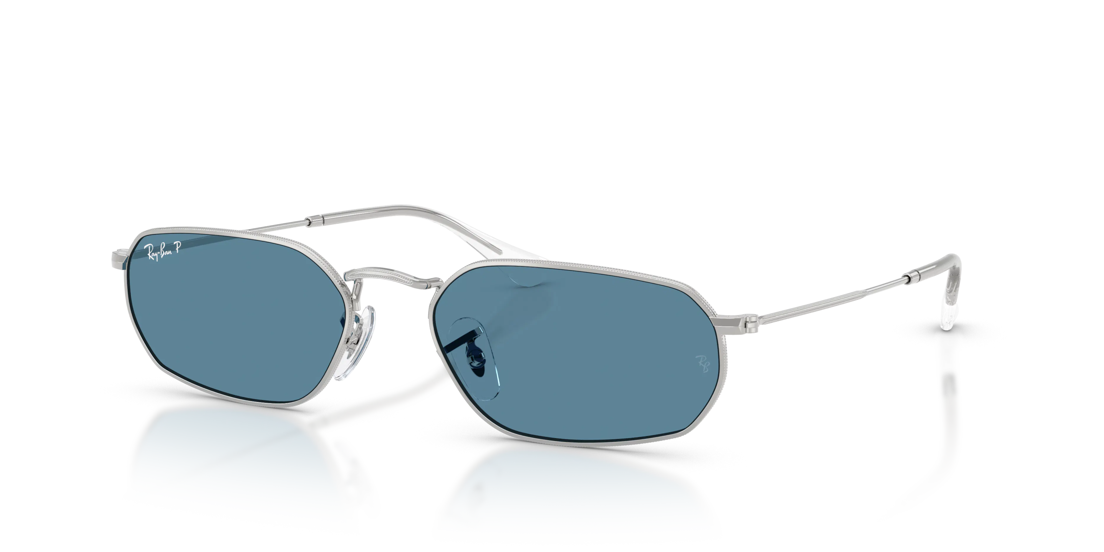 Angle_Left01, Ray-Ban RB3947 Polarized+ Lenses 0RB3947 003/S2 Sonnenbrille