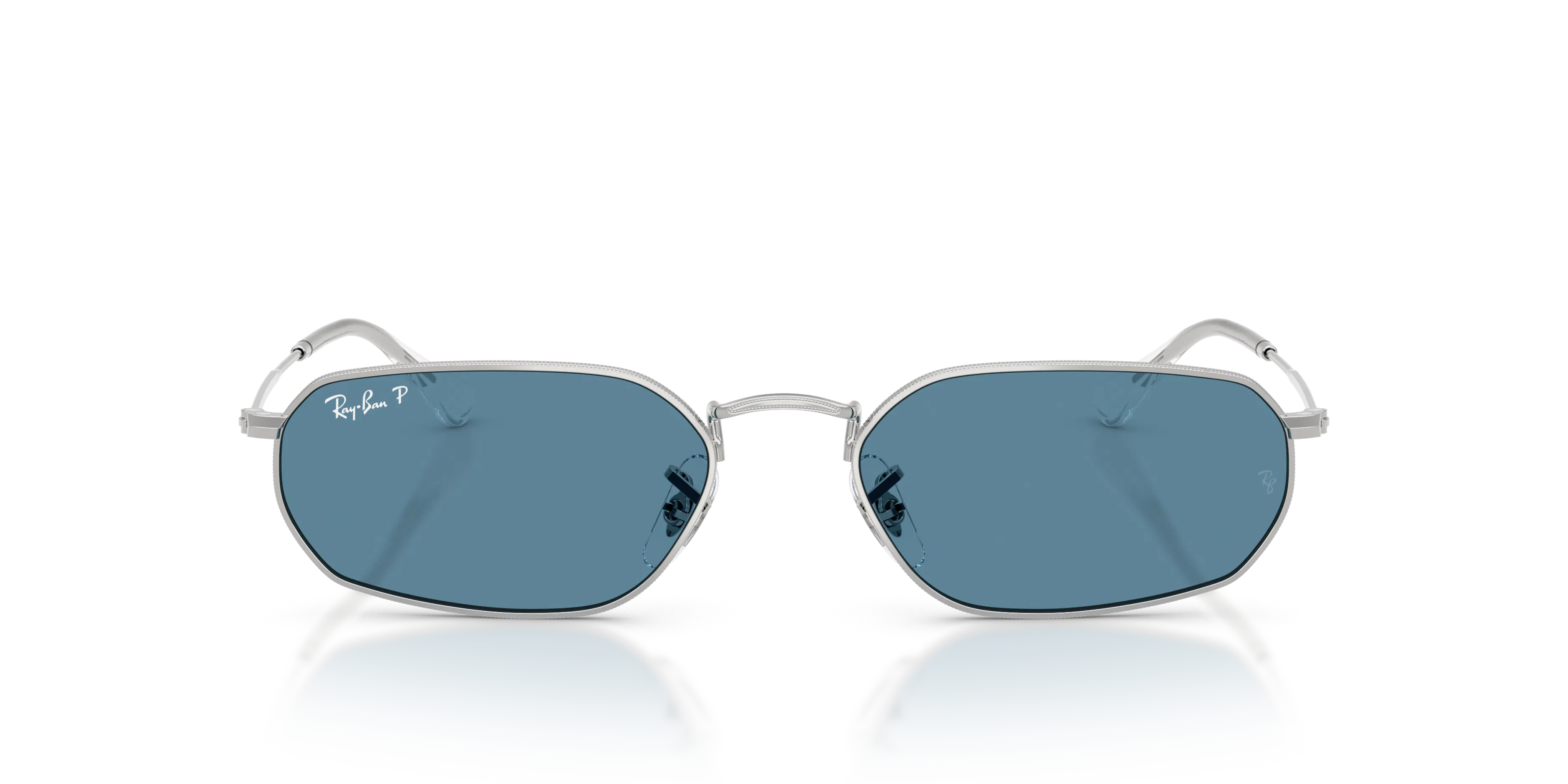 Front, Ray-Ban RB3947 Polarized+ Lenses 0RB3947 003/S2 Sonnenbrille