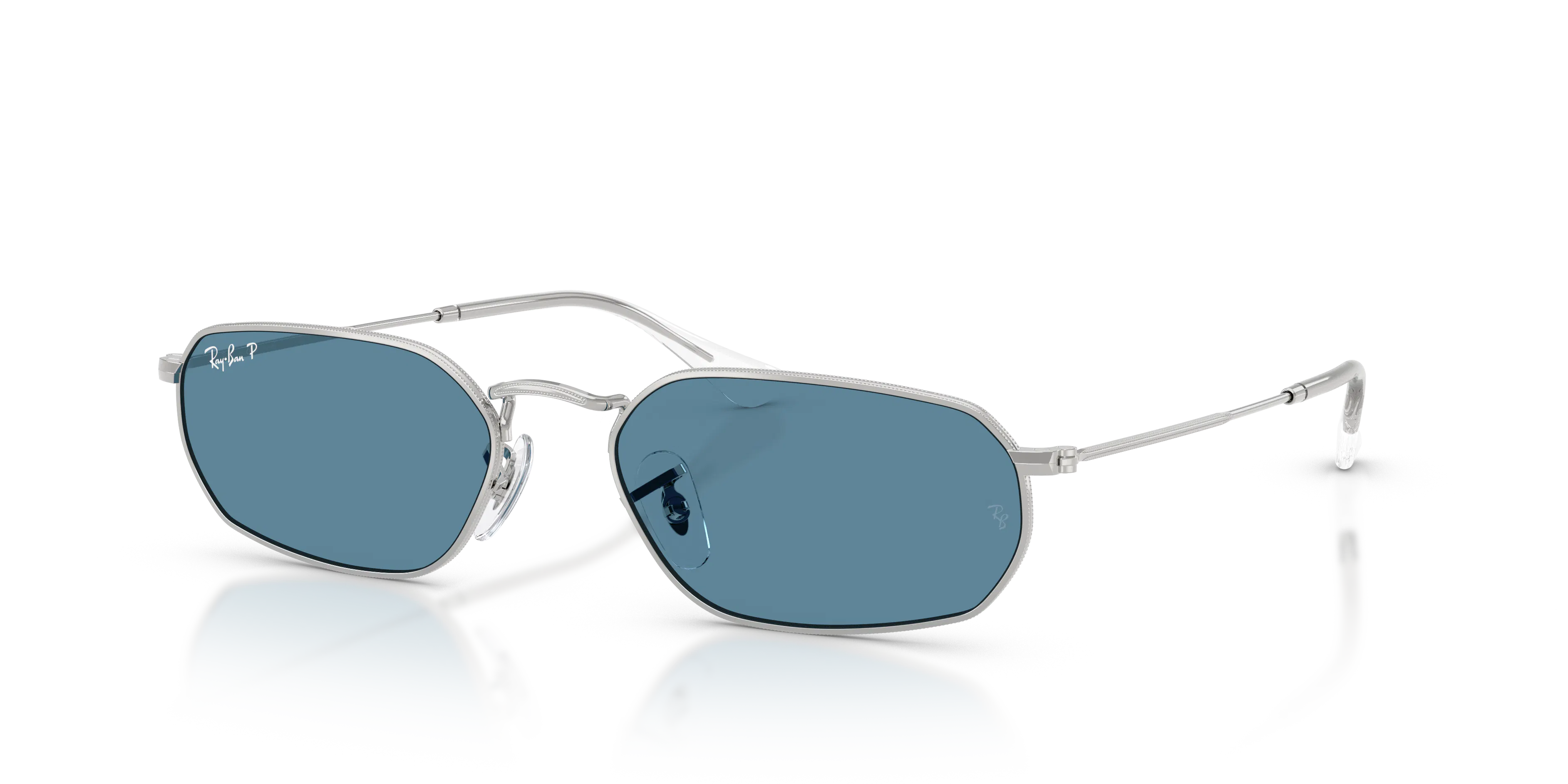 Angle_Left01, Ray-Ban RB3947 Polarized+ Lenses 0RB3947 003/S2 Sonnenbrille