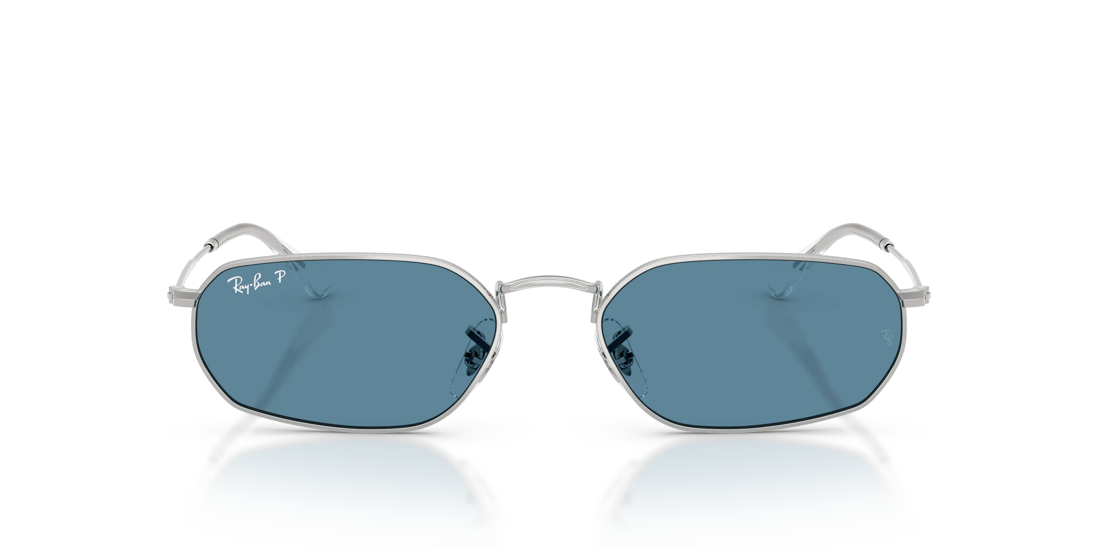 Front, Ray-Ban RB3947 Polarized+ Lenses 0RB3947 003/S2 Sonnenbrille