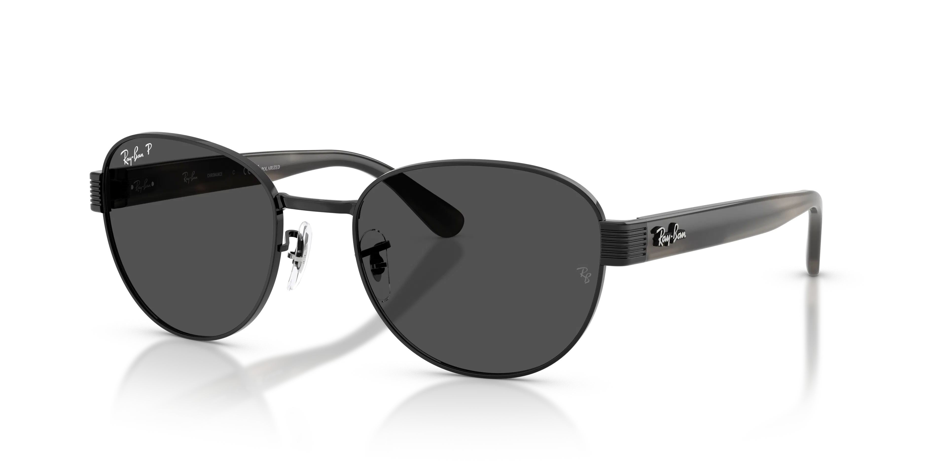 Angle_Left01, Ray-Ban RB3766 Polarized+ Lenses 0RB3766CH 002/K8 Sonnenbrille