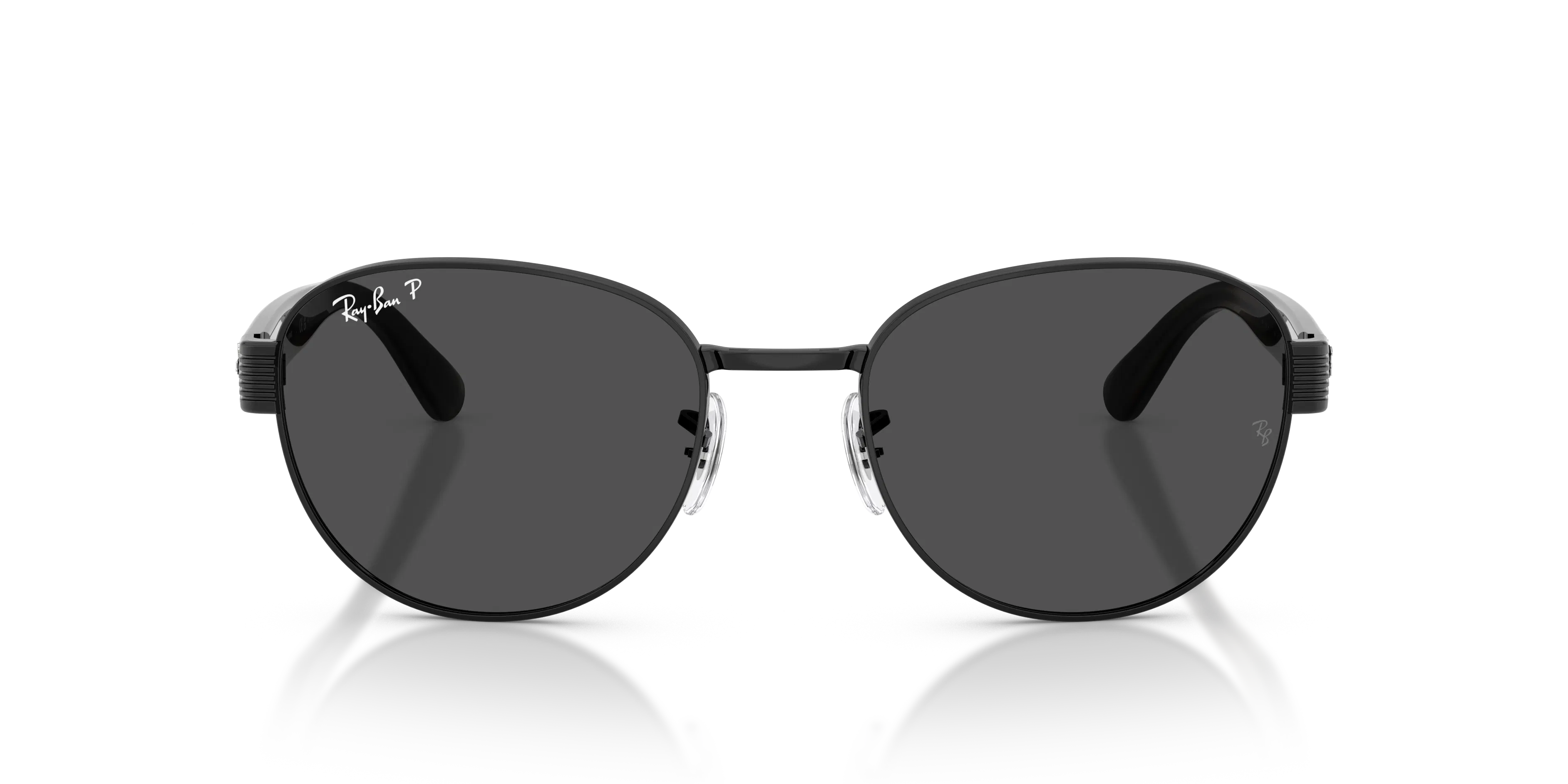 Front, Ray-Ban RB3766 Polarized+ Lenses 0RB3766CH 002/K8 Sonnenbrille