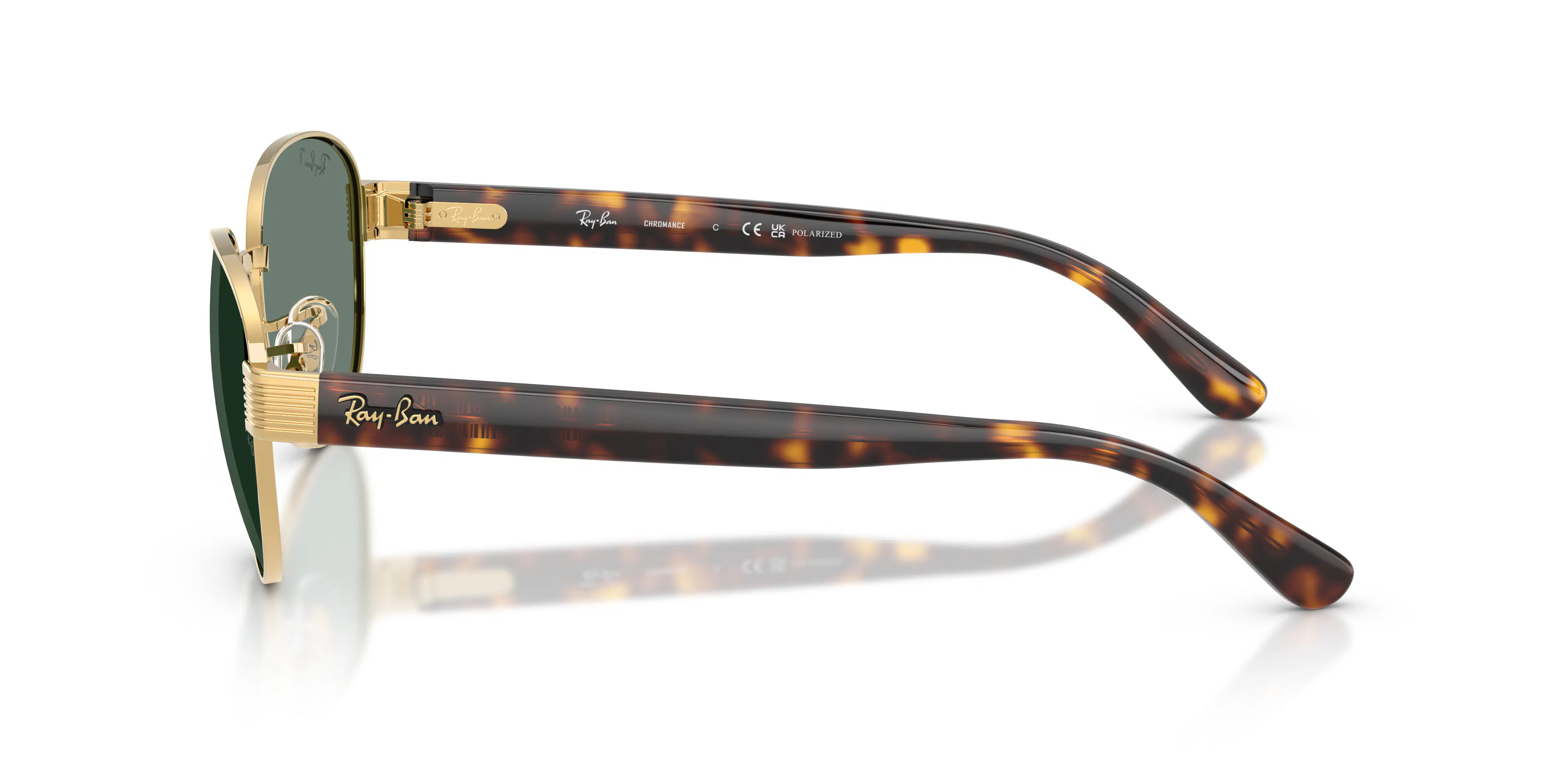 Angle_Left02, Ray-Ban 0RB3766CH 001/O9 Sonnenbrille
