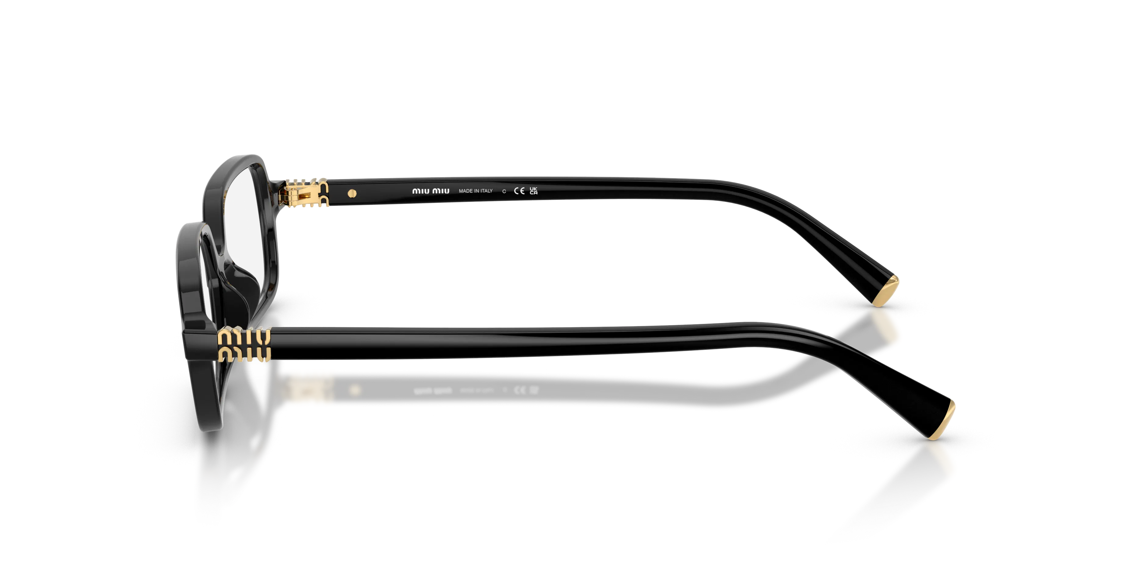 Angle_Left02, Miu Miu MU 01YV 0MU 01YV 16K1O1 Brille