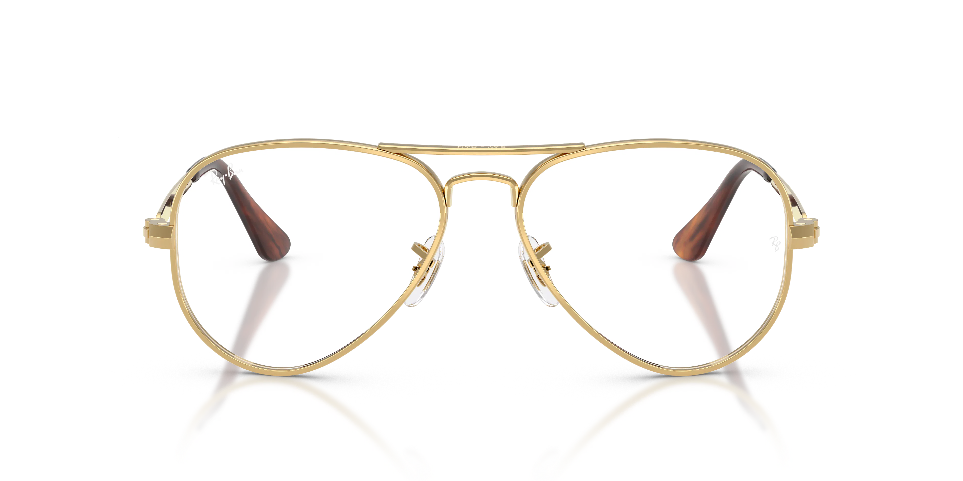 Front, Ray-Ban Aviator Max Optics 0RX3925V 2500 Brille