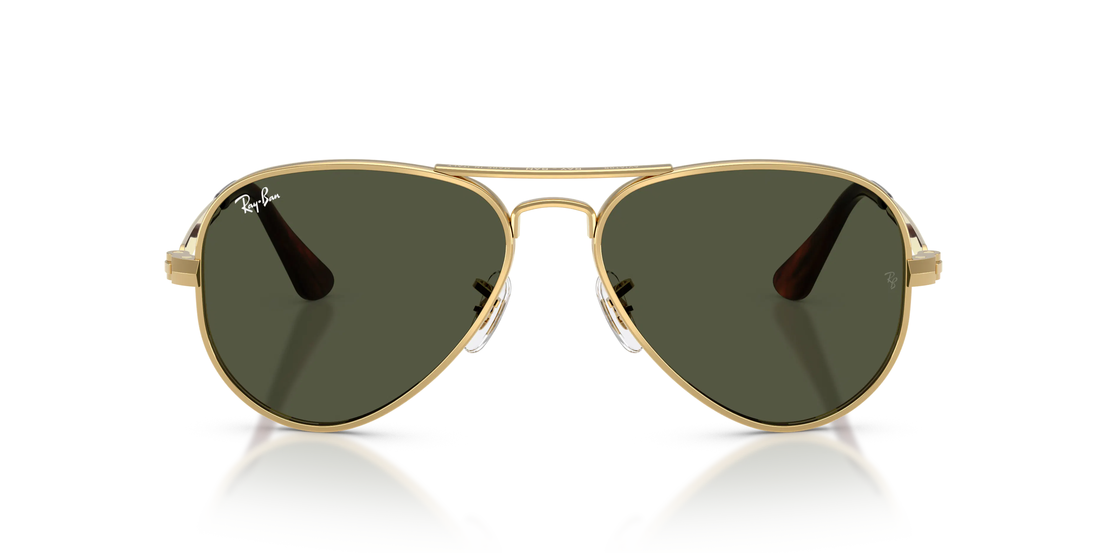 Front, Ray-Ban Aviator Max 0RB3925 001/31 Sonnenbrille