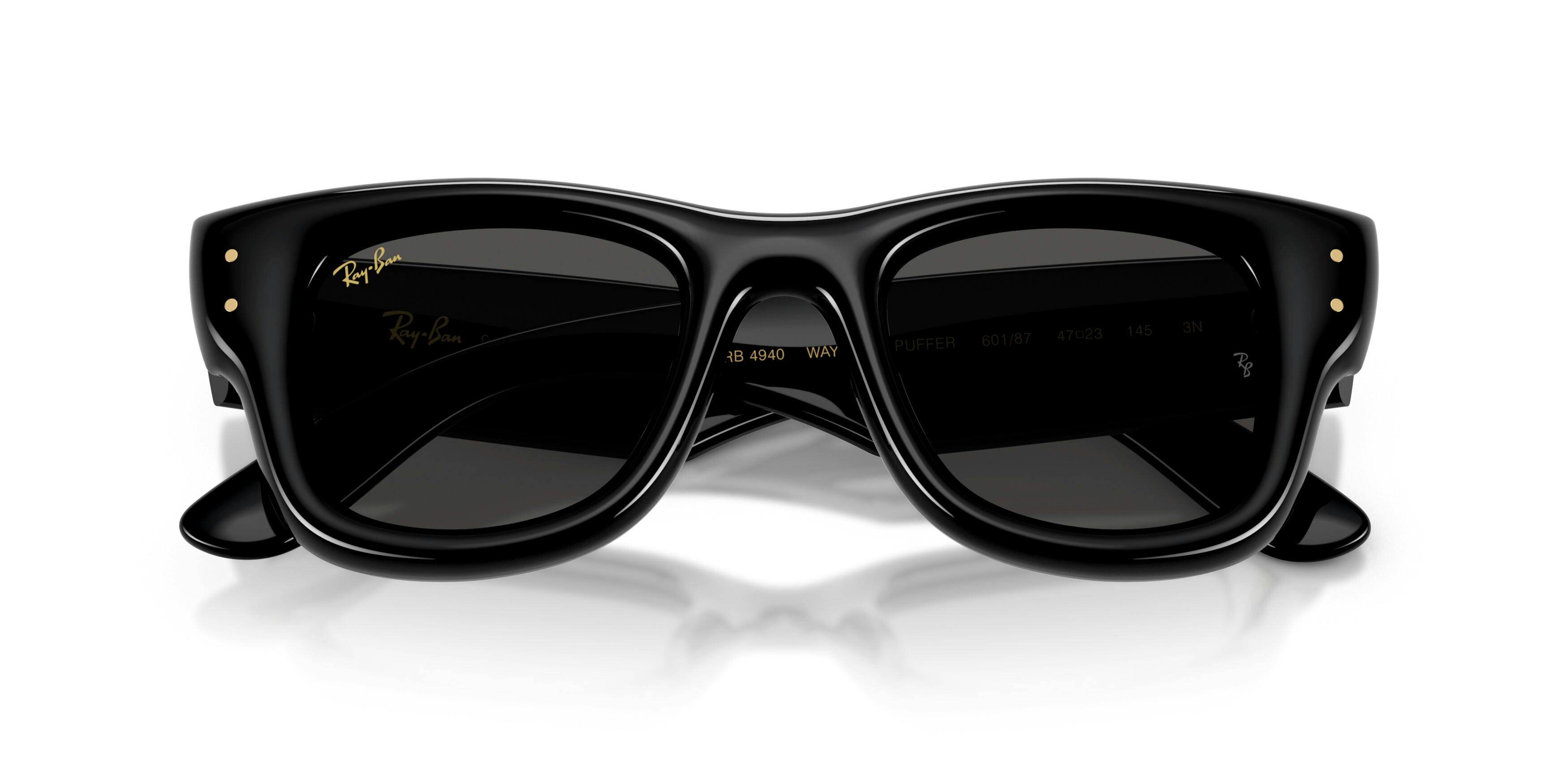 On_Model_Male01, Ray-Ban ASAP ROCKY PUFFER WAYFARER 0RB4940 601/87 Sonnenbrille