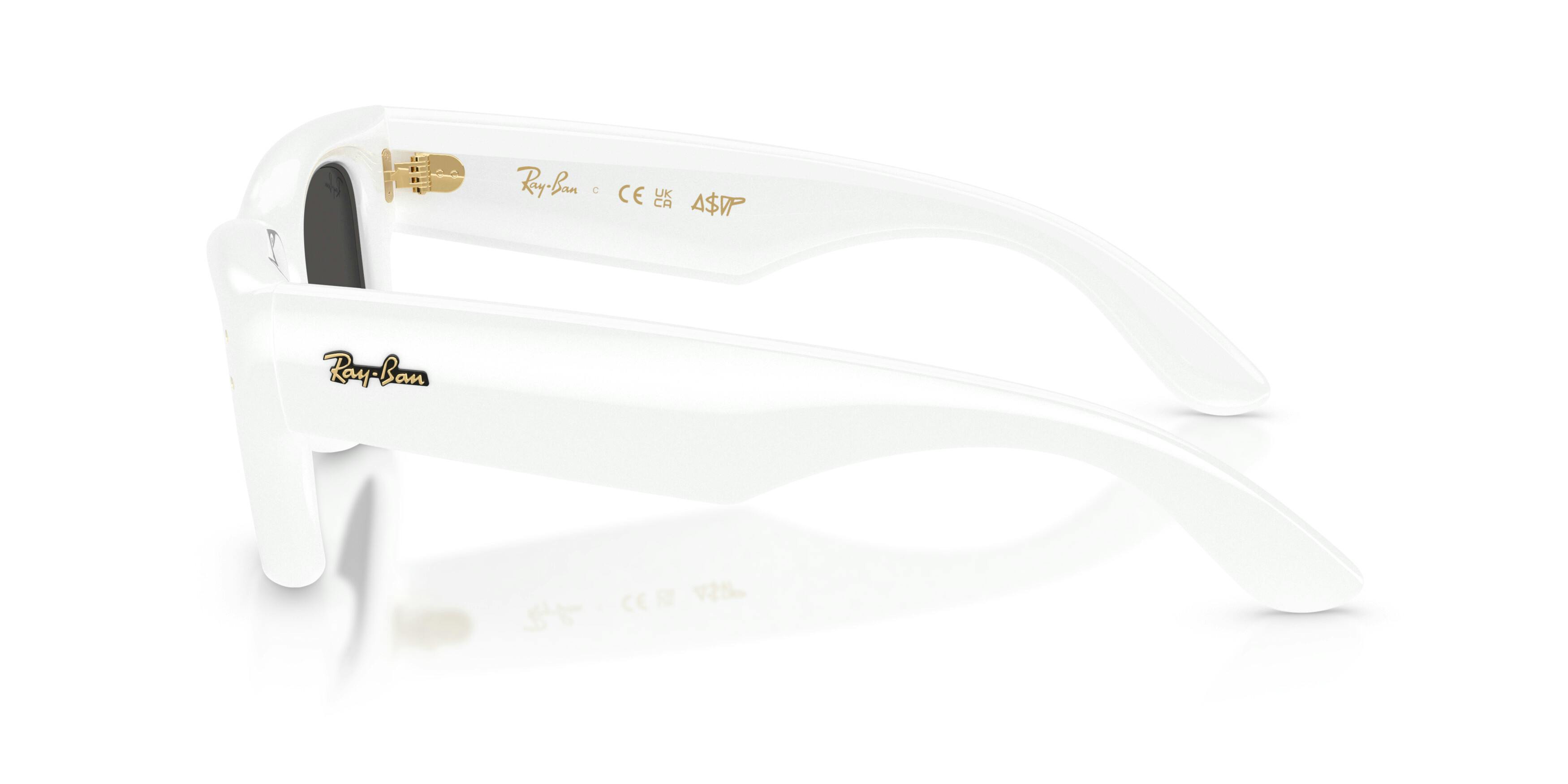 On_Model_Female02, Ray-Ban ASAP ROCKY PUFFER WAYFARER 0RB4940 671/87 Sonnenbrille