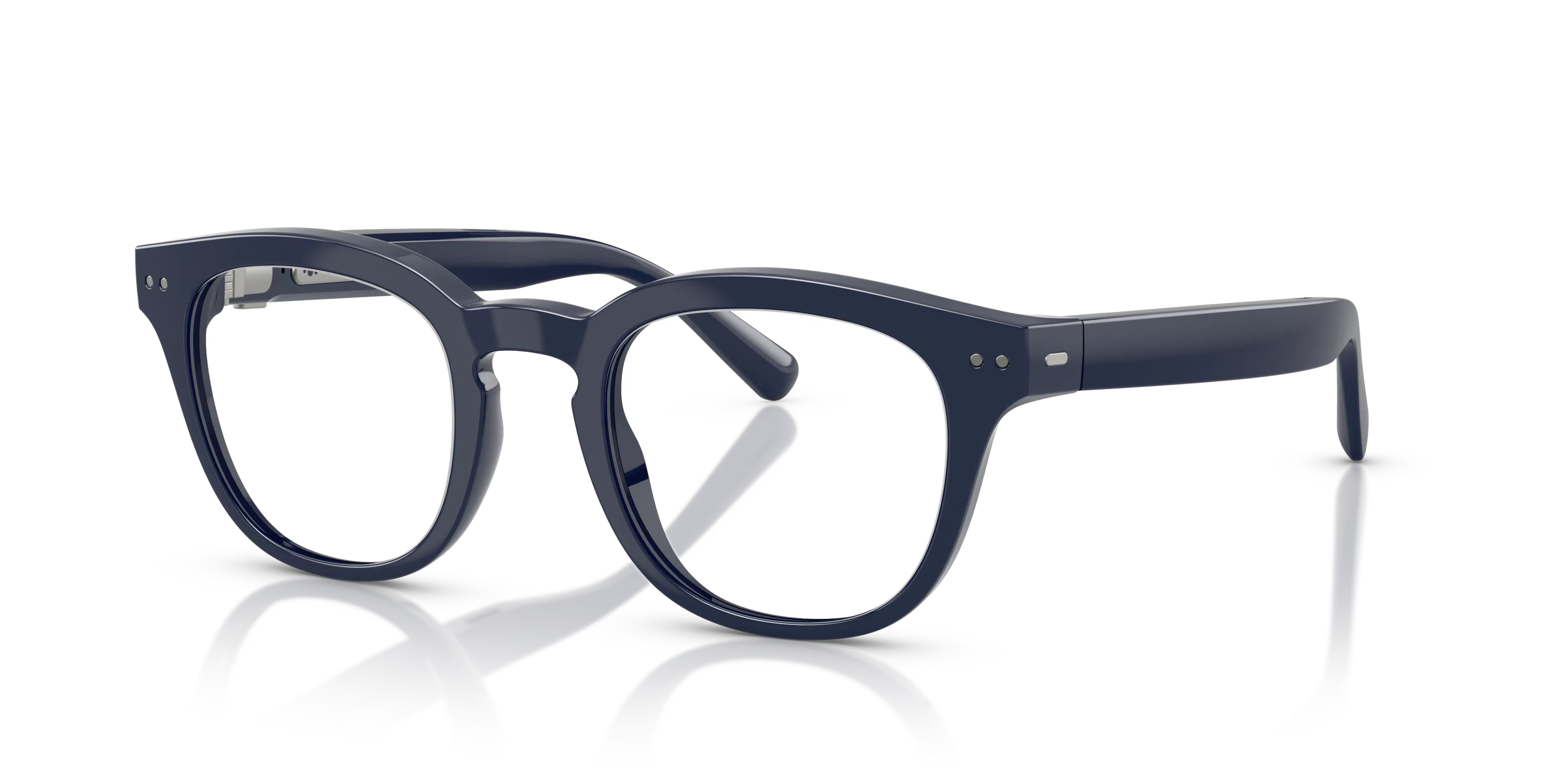 Angle_Left01, Nuance Audio Hörbrille PANTHOS 48 0AW5002 09 Blau glänzend Hörbrille