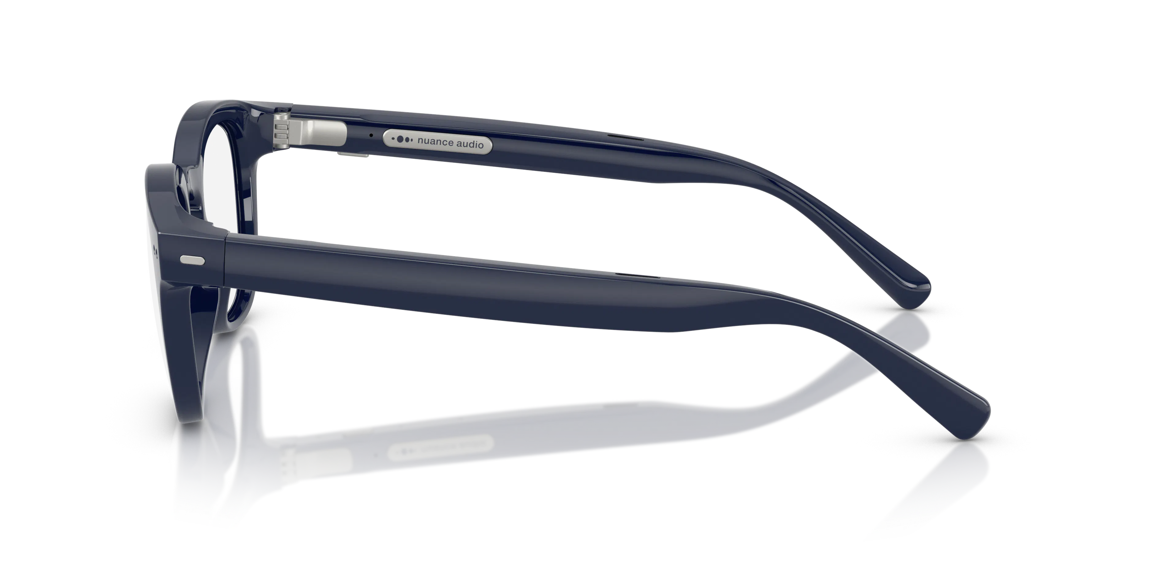 Angle_Left02, Nuance Audio Hörbrille PANTHOS 48 0AW5002 09 Blau glänzend Hörbrille