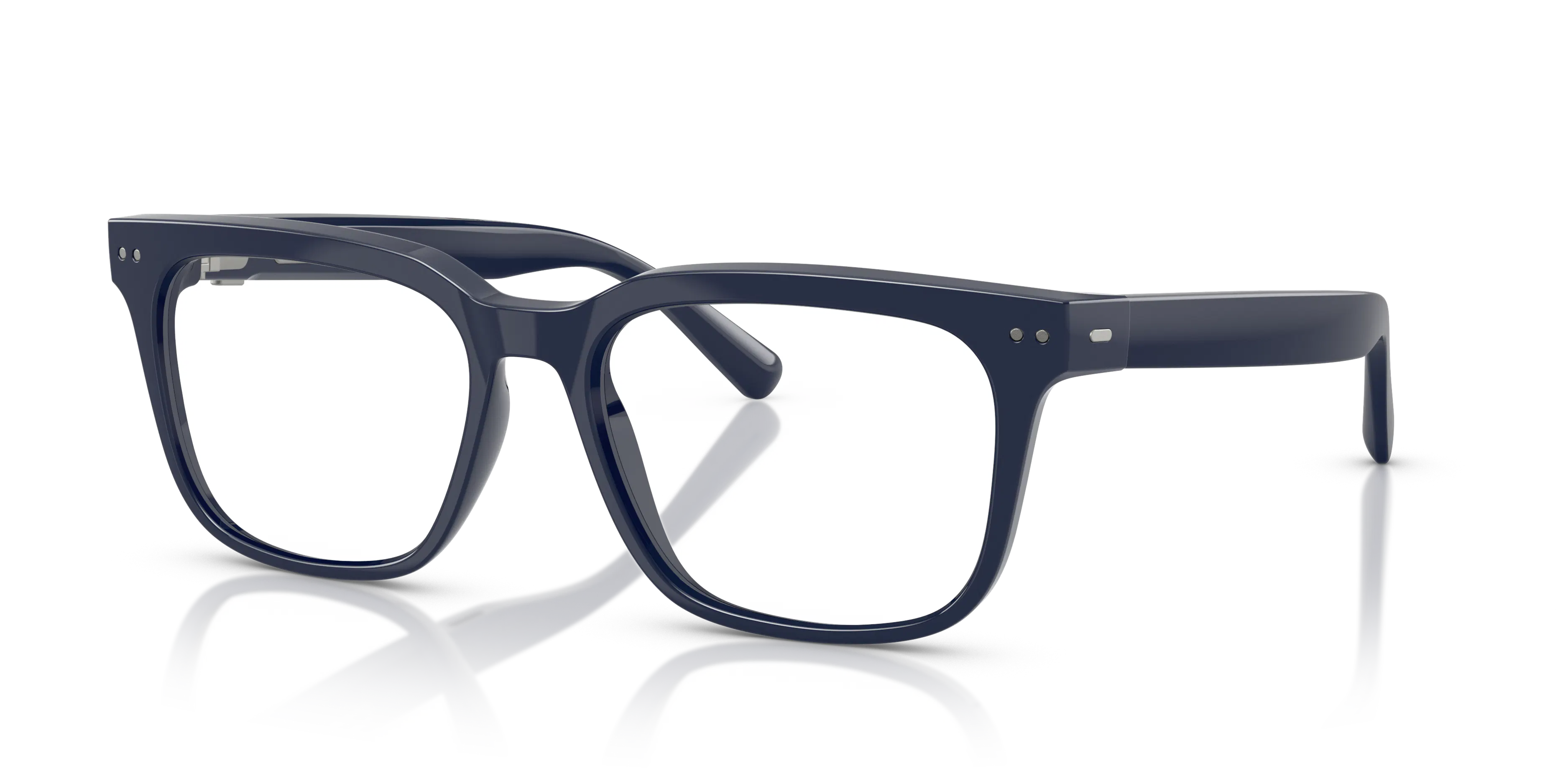 Angle_Left01, Nuance Audio Hörbrille SQUARE 56 0AW5004 09 Blau glänzend Hörbrille