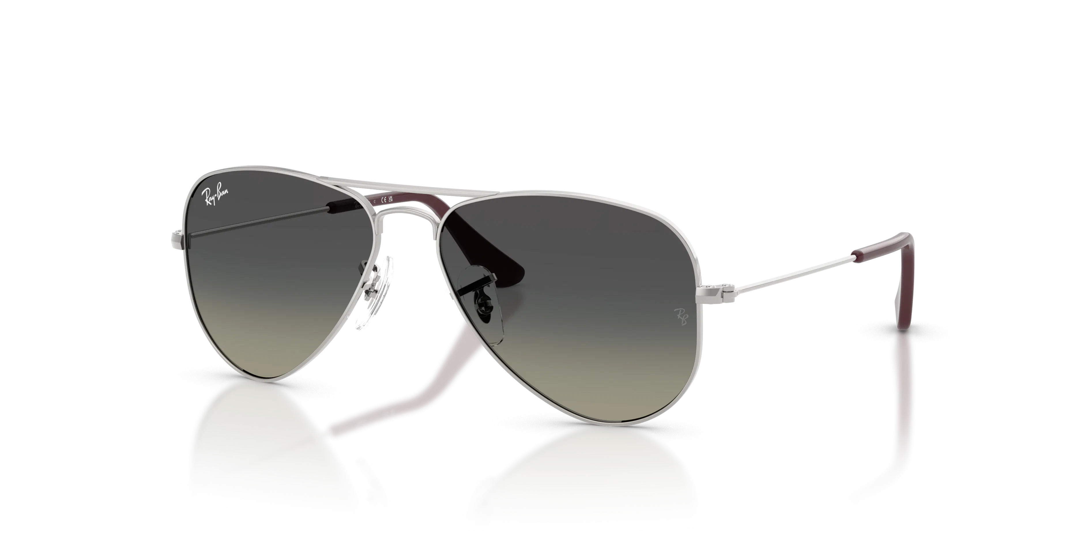 Angle_Left01, Ray-Ban JUNIOR AVIATOR 0RJ9506S 302/11 Sonnenbrille
