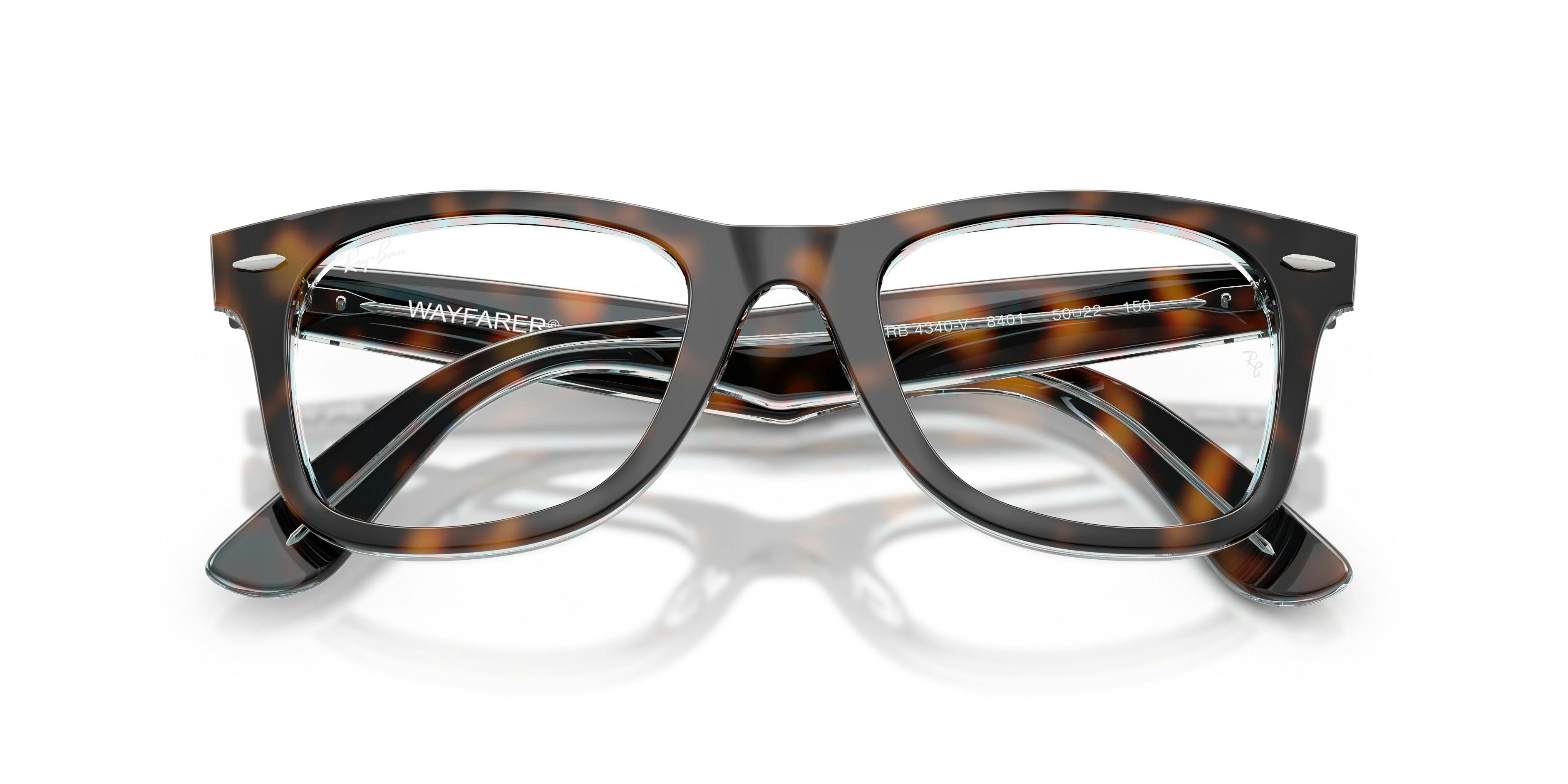 Front, Ray-Ban WAYFARER EASE 0RX4340V 8401 Brille