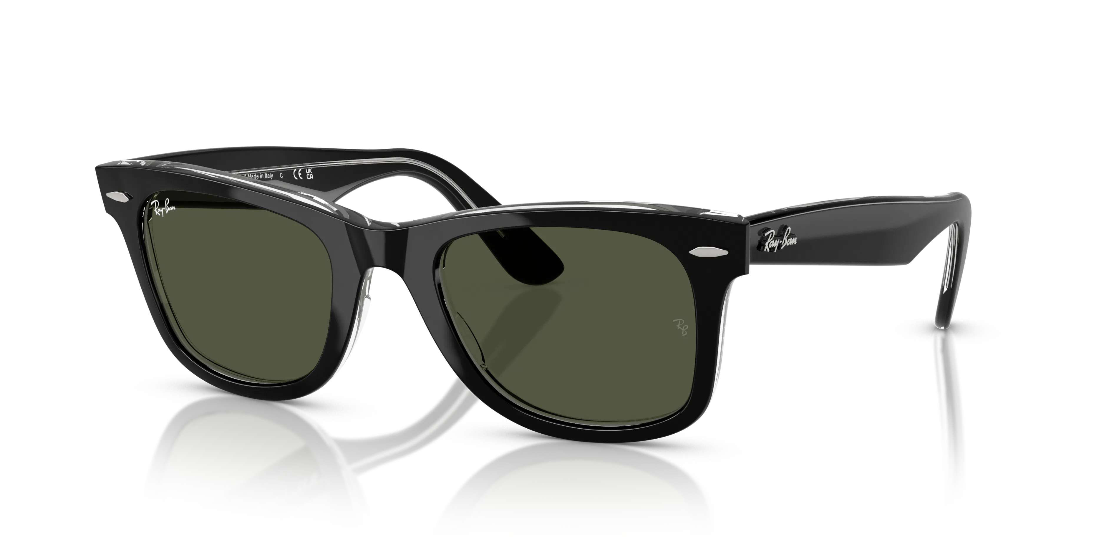 Angle_Left01, Ray-Ban Original Wayfarer Classic 0RB2140 129431 Sonnenbrille