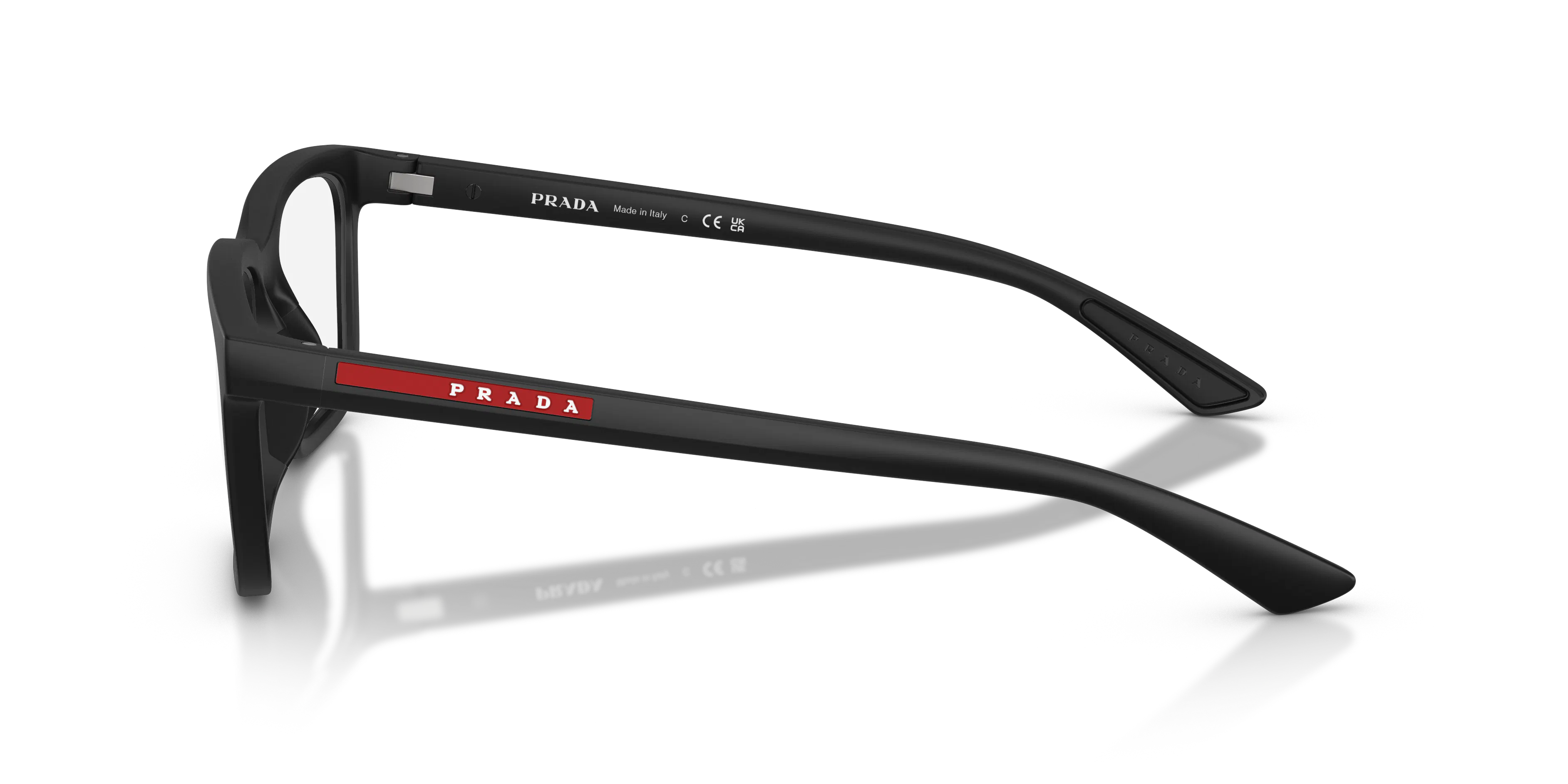 Angle_Left02, Prada Linea Rossa PS 02SV 0PS 02SV 1BO1O1 Brille