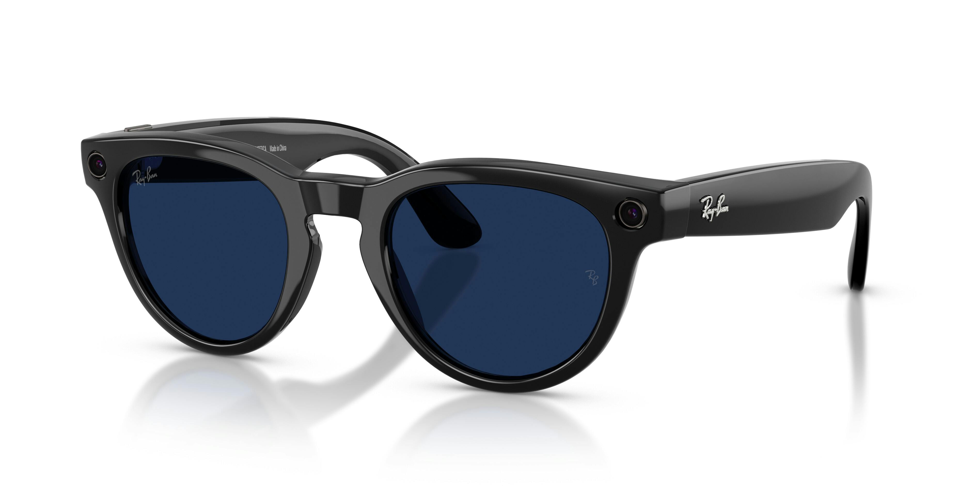 Angle_Left01, Ray-Ban | META (Gen 2) HEADLINER 0RW4013F 601/MF Shiny Black - Transitions Gläser Sonnenbrille