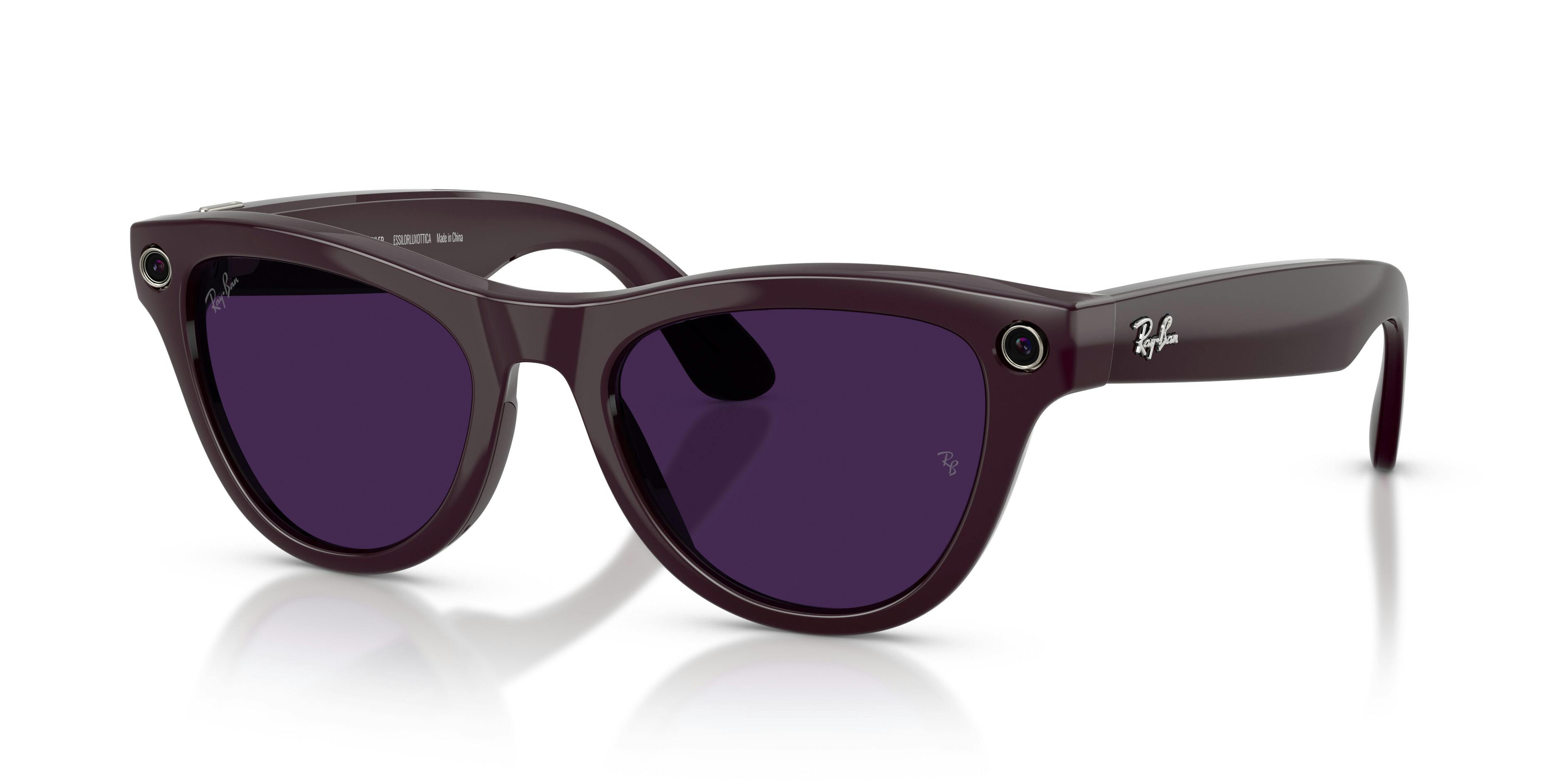 Angle_Left01, Ray-Ban | META (Gen 2) Skyler 0RW4014 601/CH Shiny Black - Transitions Gläser Sonnenbrille
