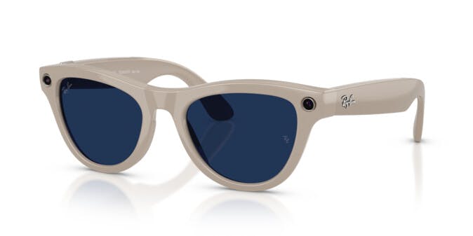 Angle_Left01, Ray-Ban | META (Gen 2) Skyler 0RW4014 6700MF Shiny Chalky Grey - Transitions Gläser Sonnenbrille
