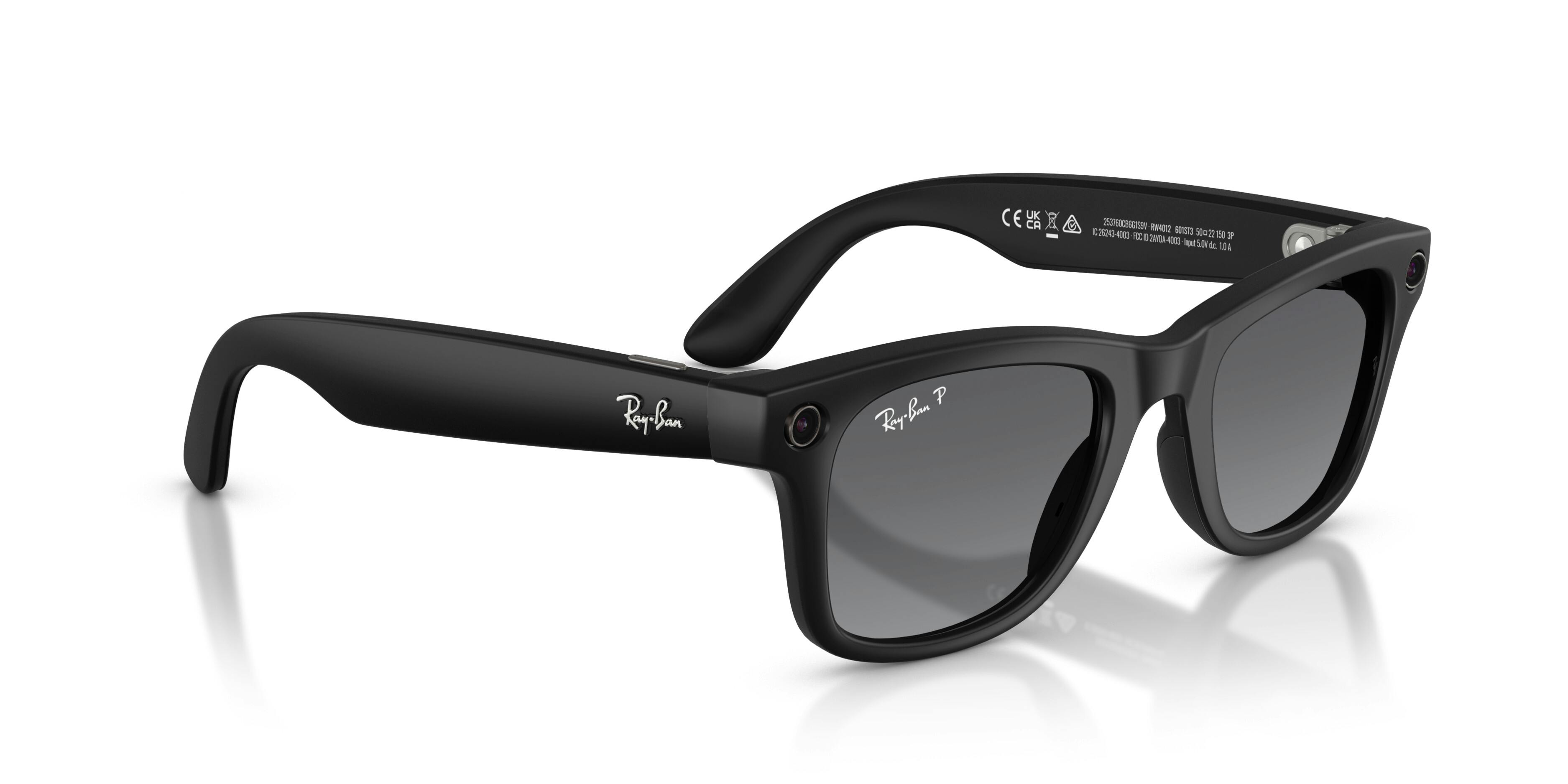 Promotional01, Ray-Ban | META (Gen 2) WAYFARER LARGE 0RW4012 601ST3 Shiny Black Sonnenbrille