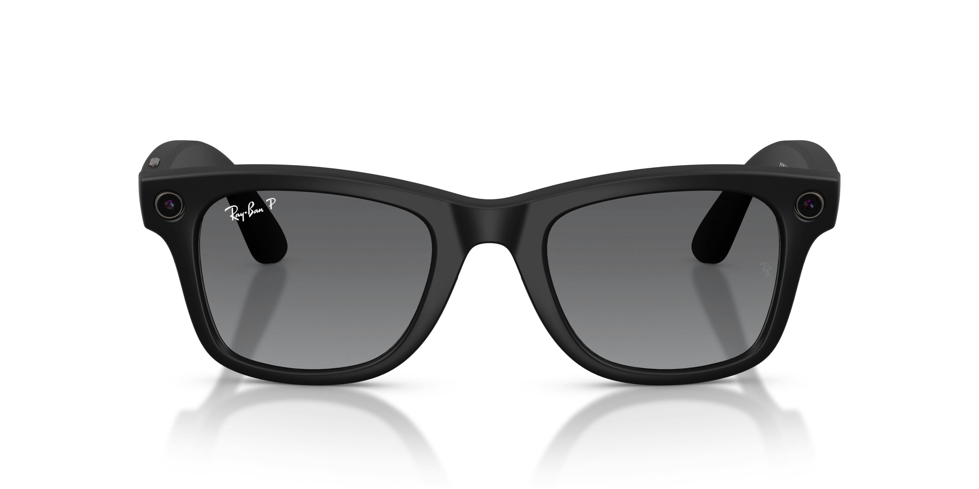 Front, Ray-Ban | META (Gen 2) WAYFARER LARGE 0RW4012 601ST3 Shiny Black Sonnenbrille