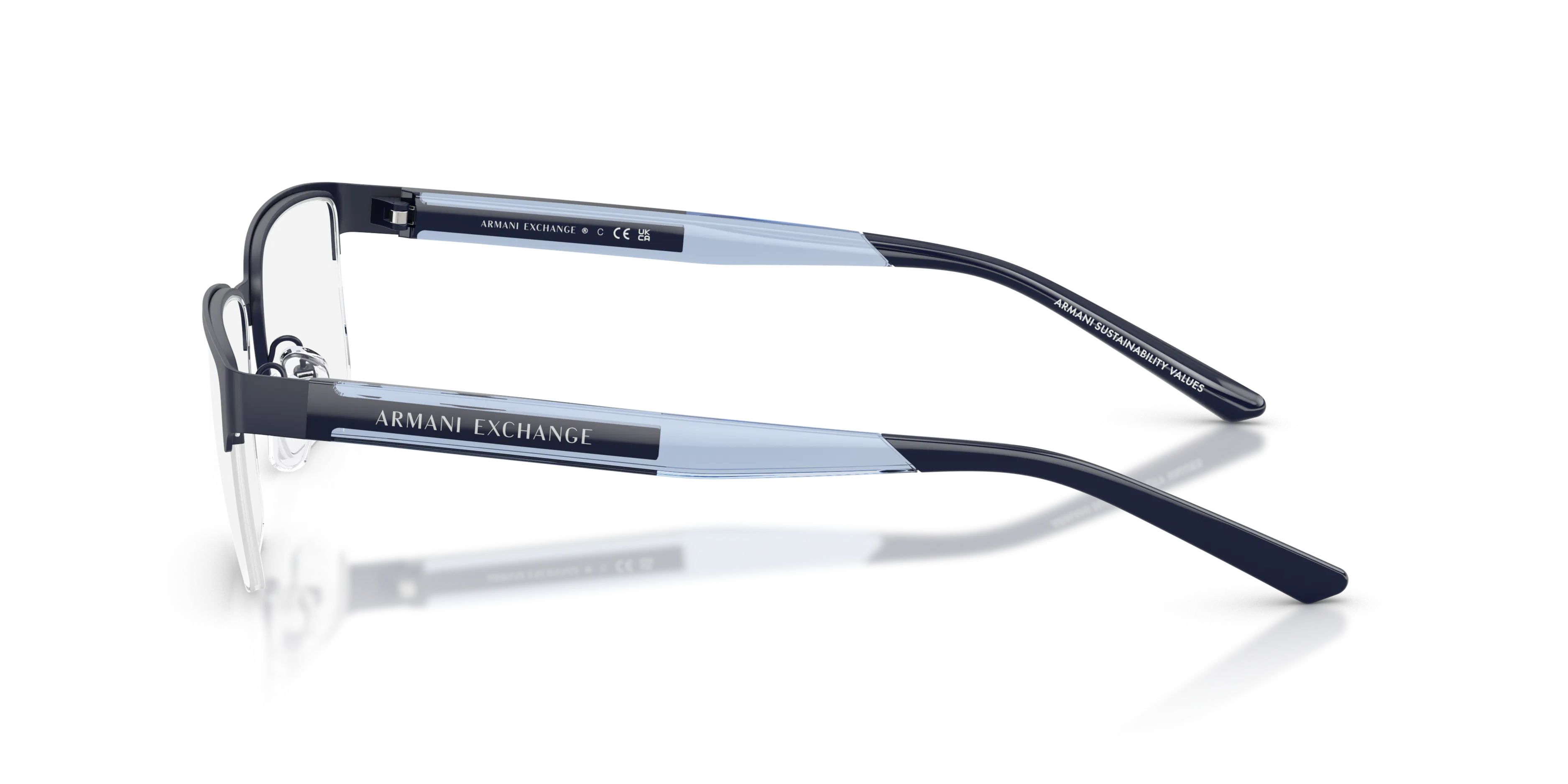 Angle_Left02, Armani Exchange AX1075 0AX1075 6130 Brille