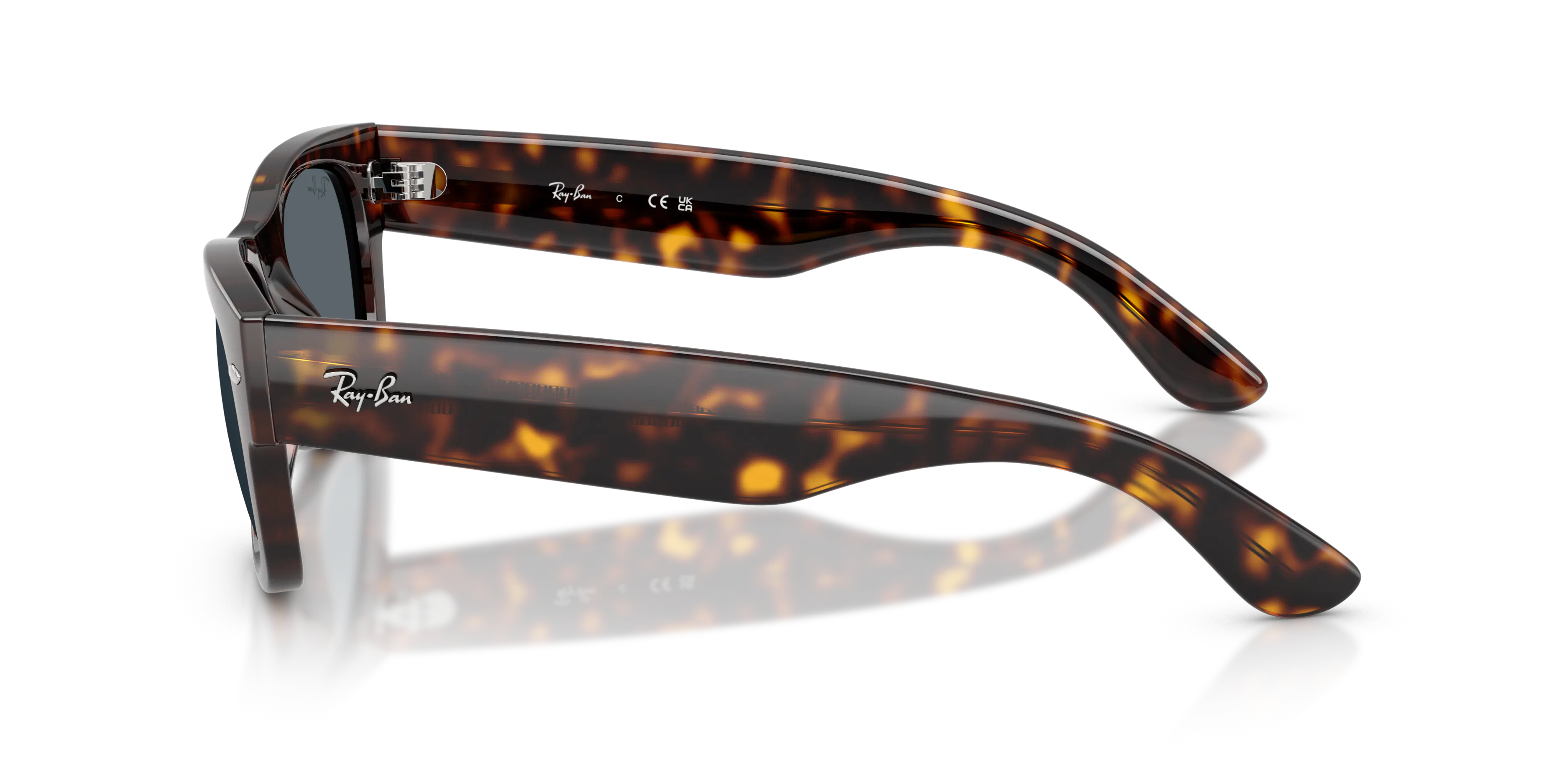 Angle_Left02, Ray-Ban Mega Wayfarer II 0RB0832S 902/R5 Sonnenbrille