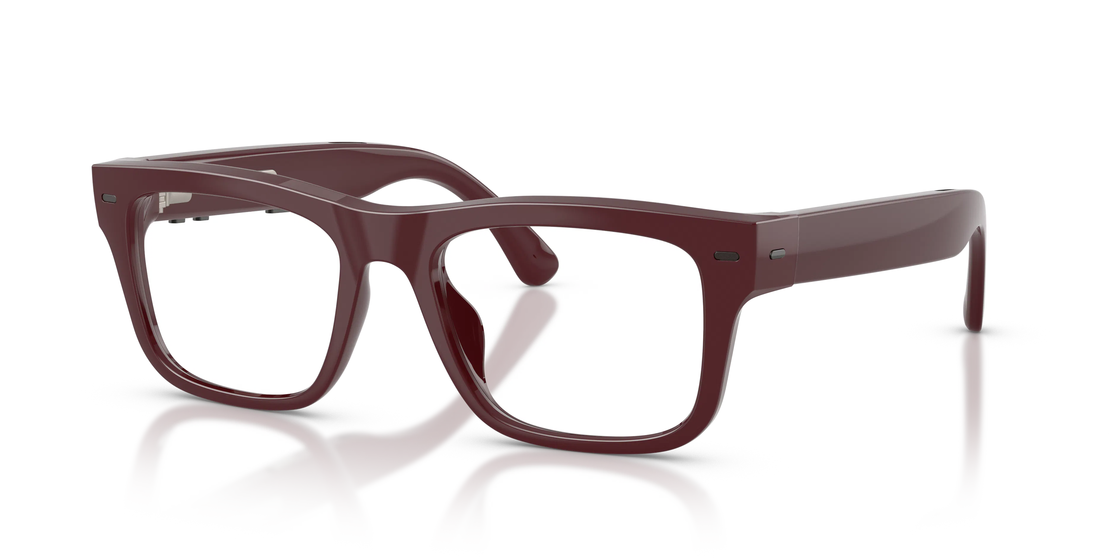 Angle_Left01, Nuance Audio Plus Square mit Transitions Gen S 0AW5005 05 53/19 Burgund Hörbrille