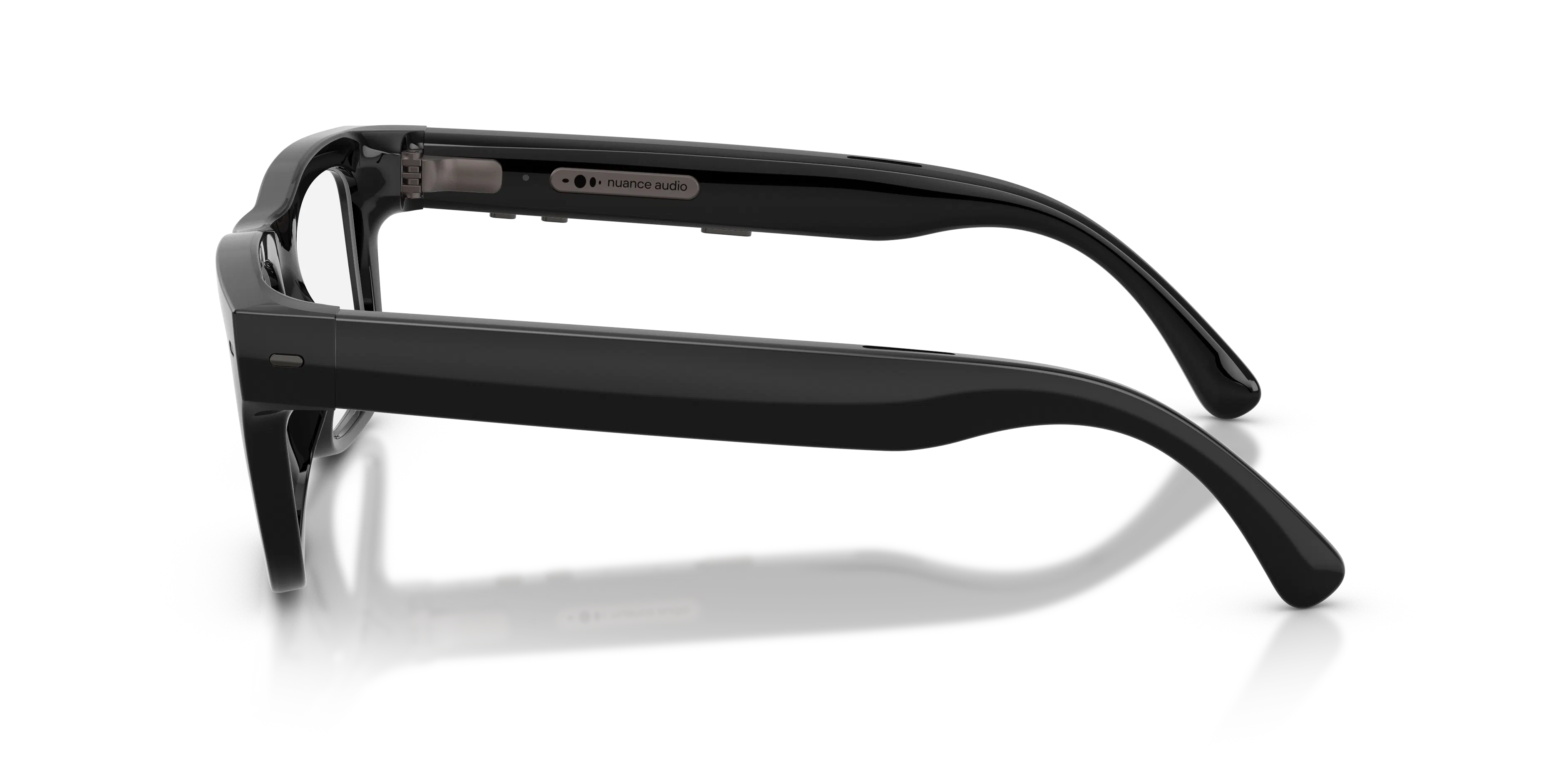 Angle_Left02, Nuance Audio Plus Square 0AW5005 06 53/19 Schwarz Hörbrille